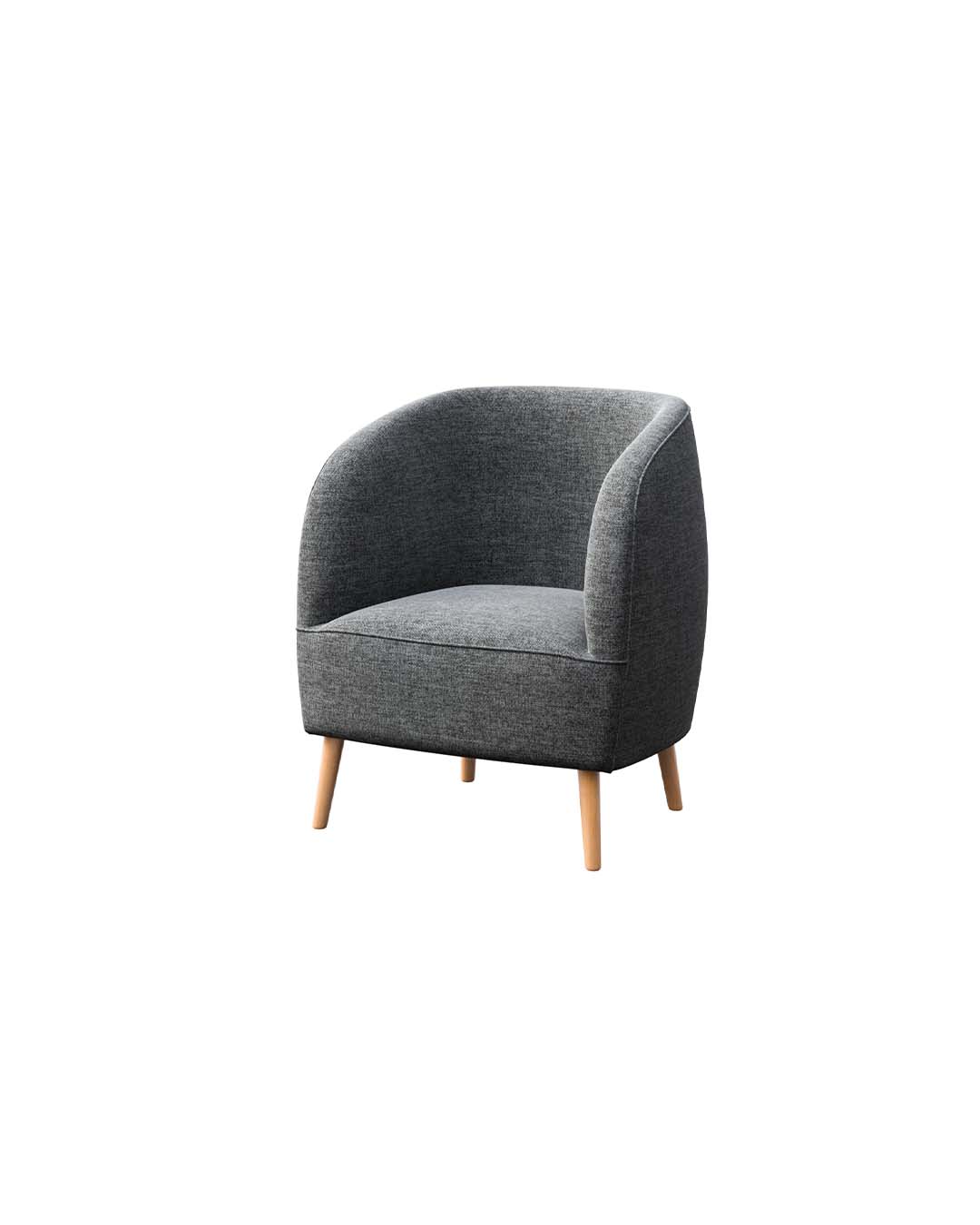 Ame Yens Licio poltrona 1 posto 80 cm rotonda