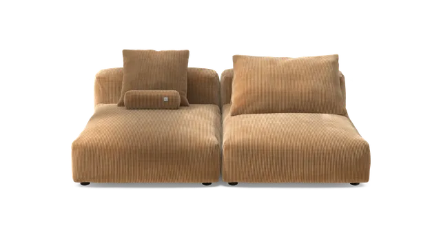 vetsak Sofa Set 01 XLarge divano modulare velluto cammello