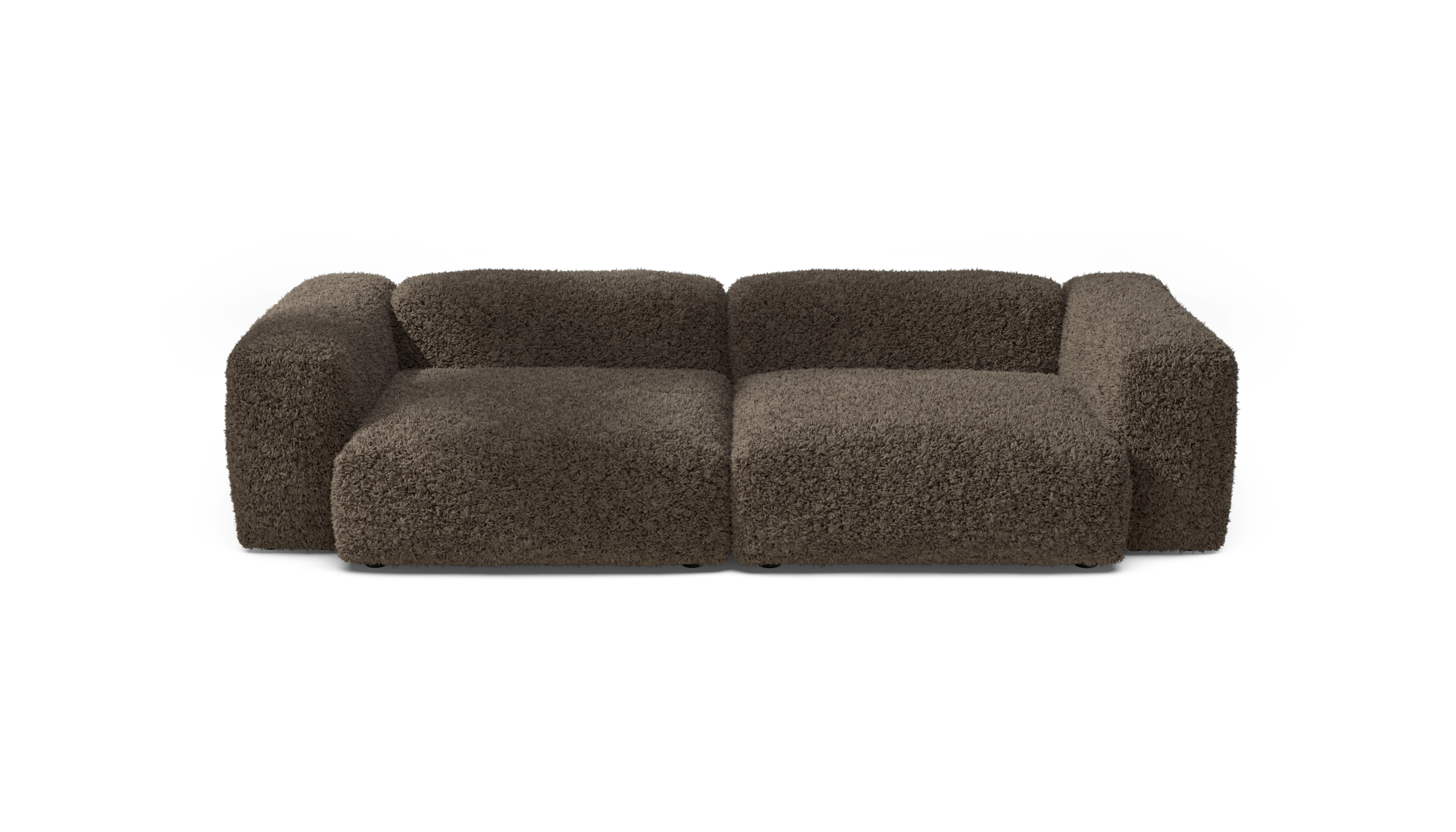 vetsak Sofa Set 02 Large divano modulare Doodle Cacao 3,5 posti