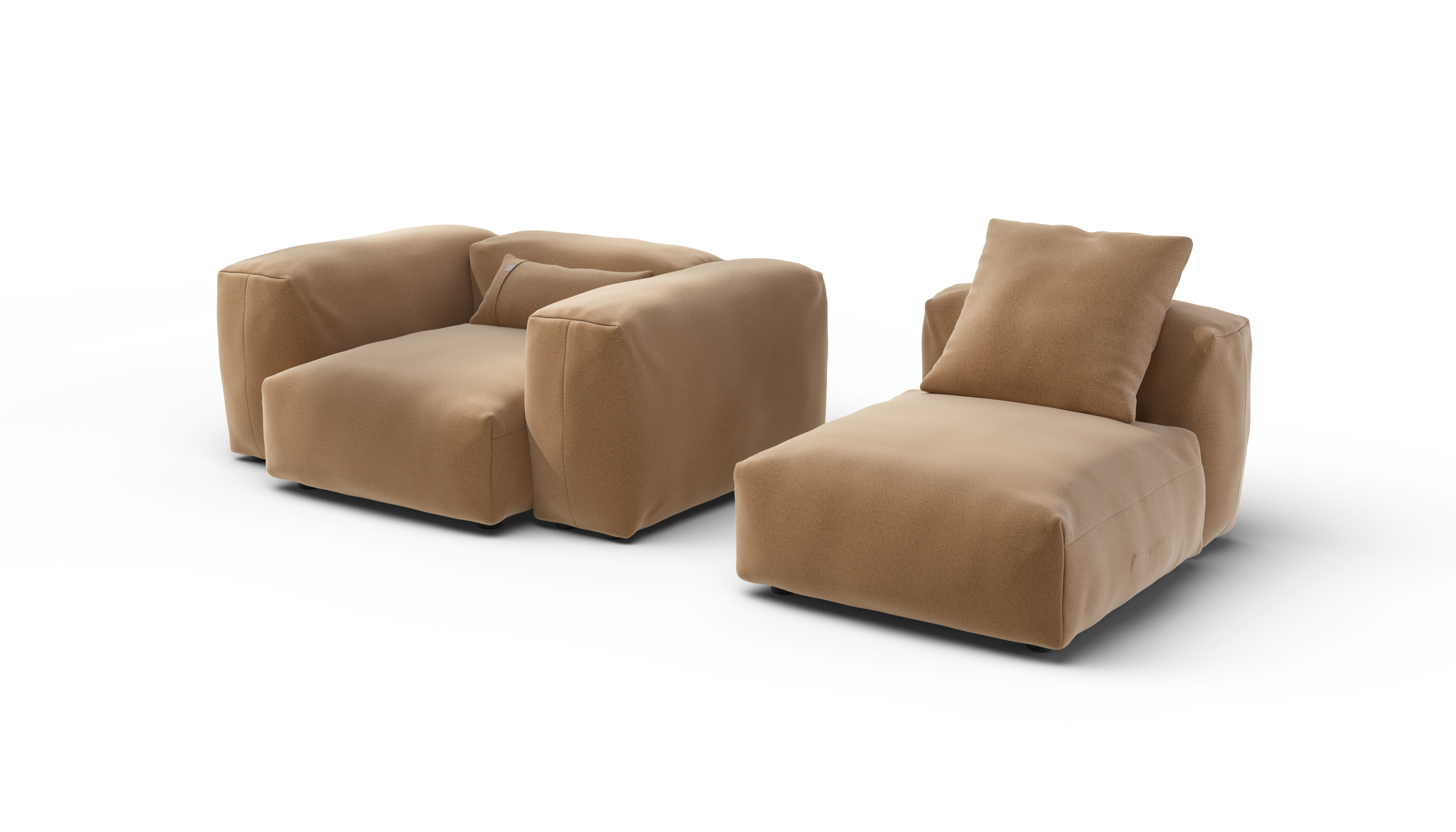 vetsak Sofa Set 02 M divano piqué grano 2,5 posti
