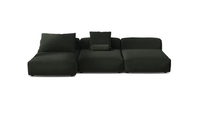 vetsak Sofa Set 04 Loop Loop divano mousse bouclé