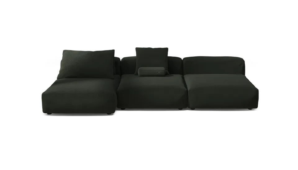 vetsak Sofa Set 04 Loop Loop divano mousse bouclé