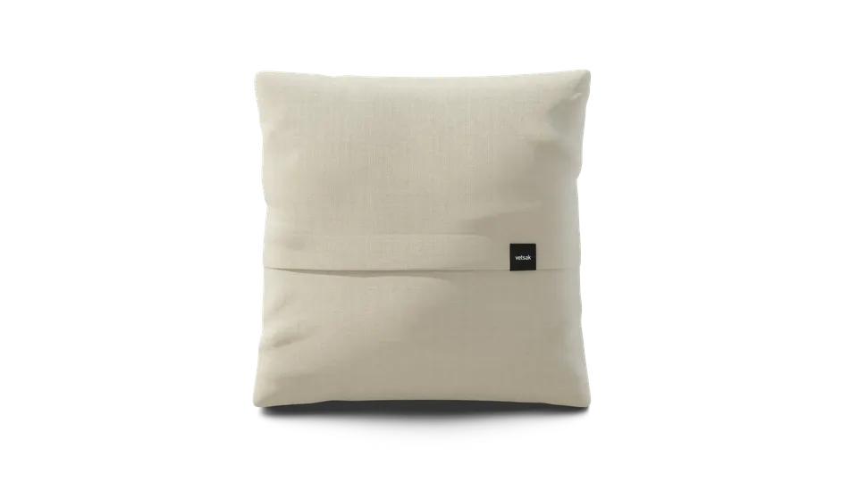 vetsak Big Pillow cuscino piqué beige da esterno