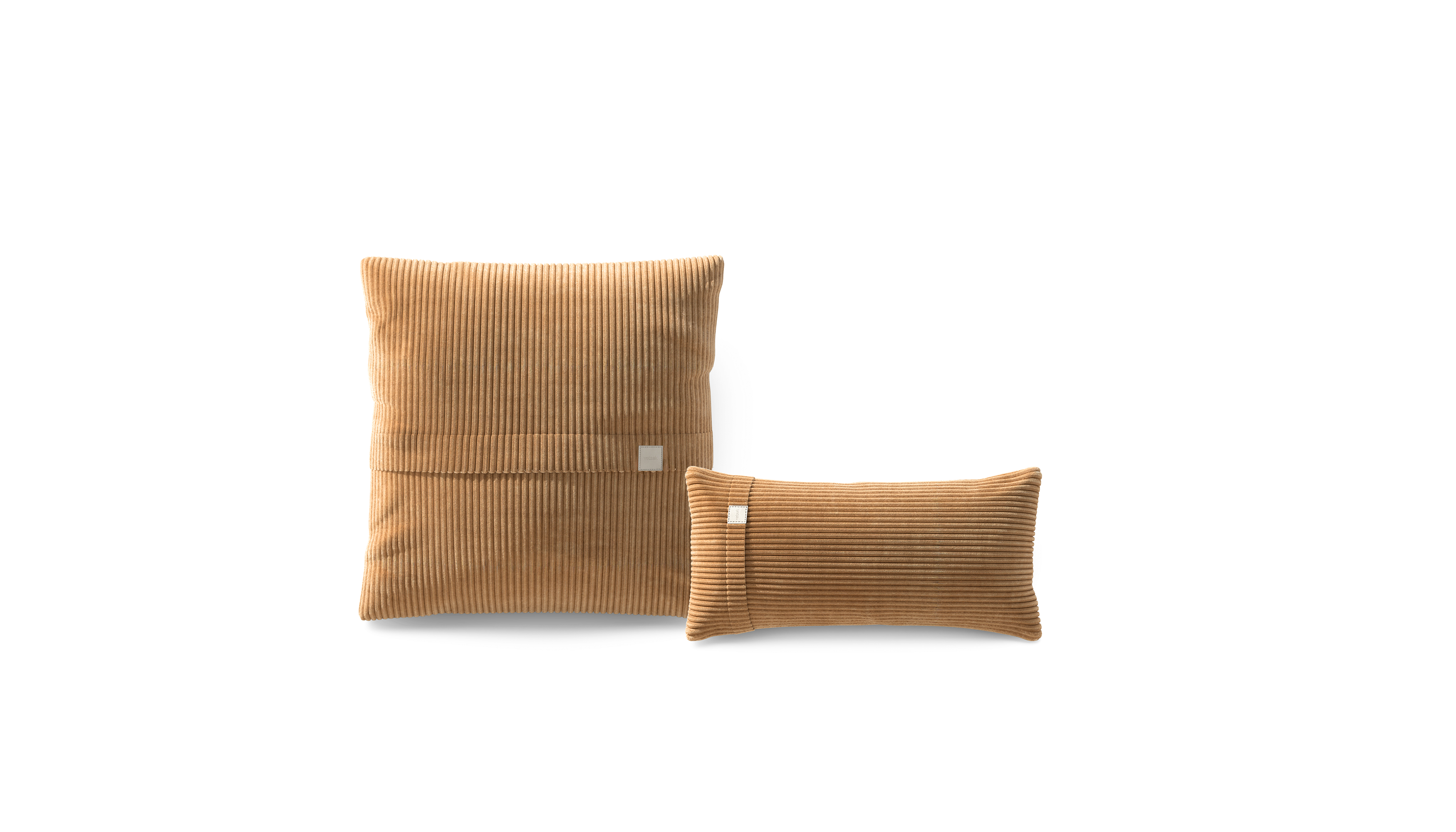 vetsak Pillow Set 1 set cuscini velluto cammello