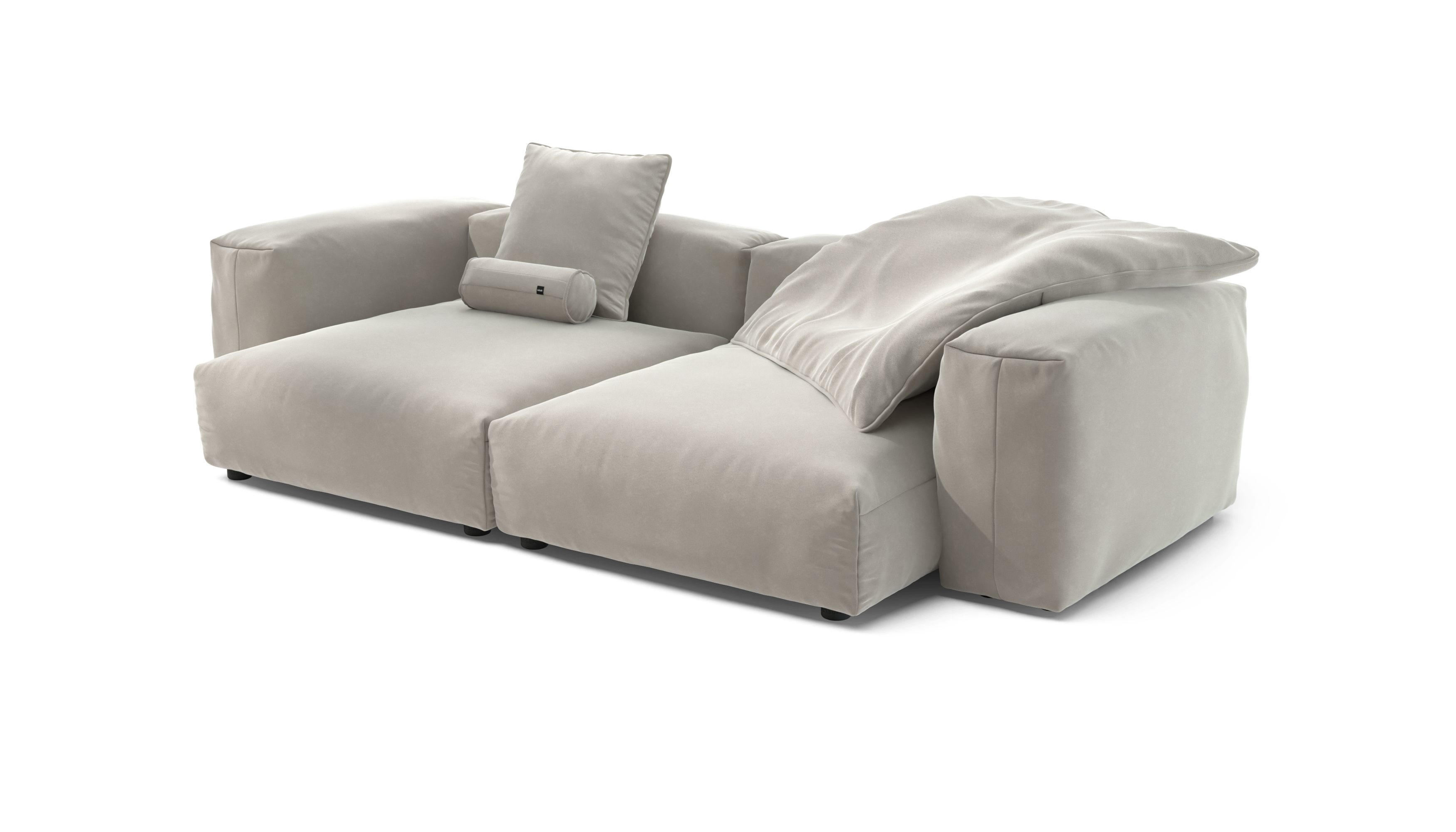 vetsak Sofa Set 02 XLarge divano argilla 272x136 seduta profonda