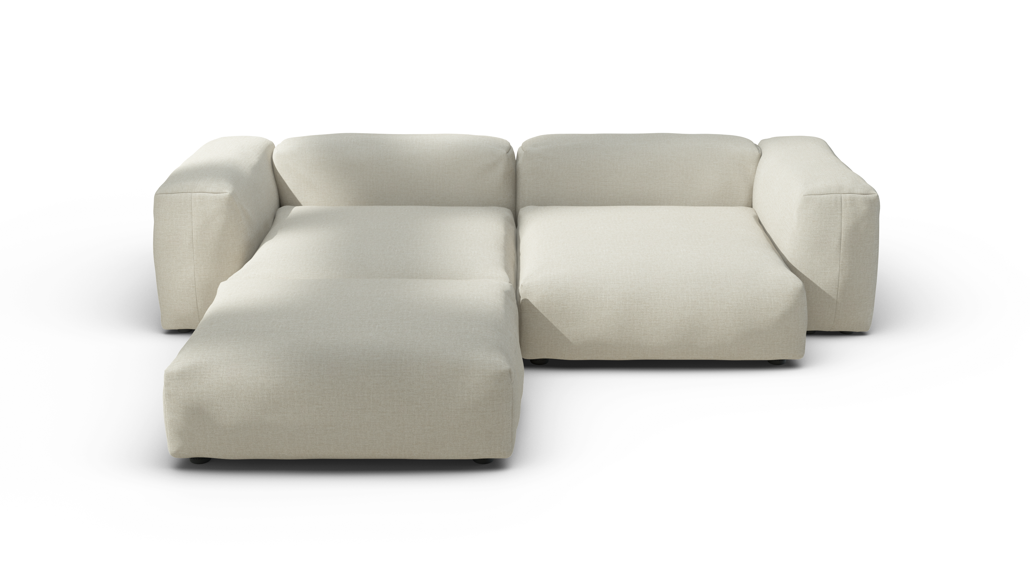 Vetsak Sofa Set 03 divano angolare 272x220 ecru