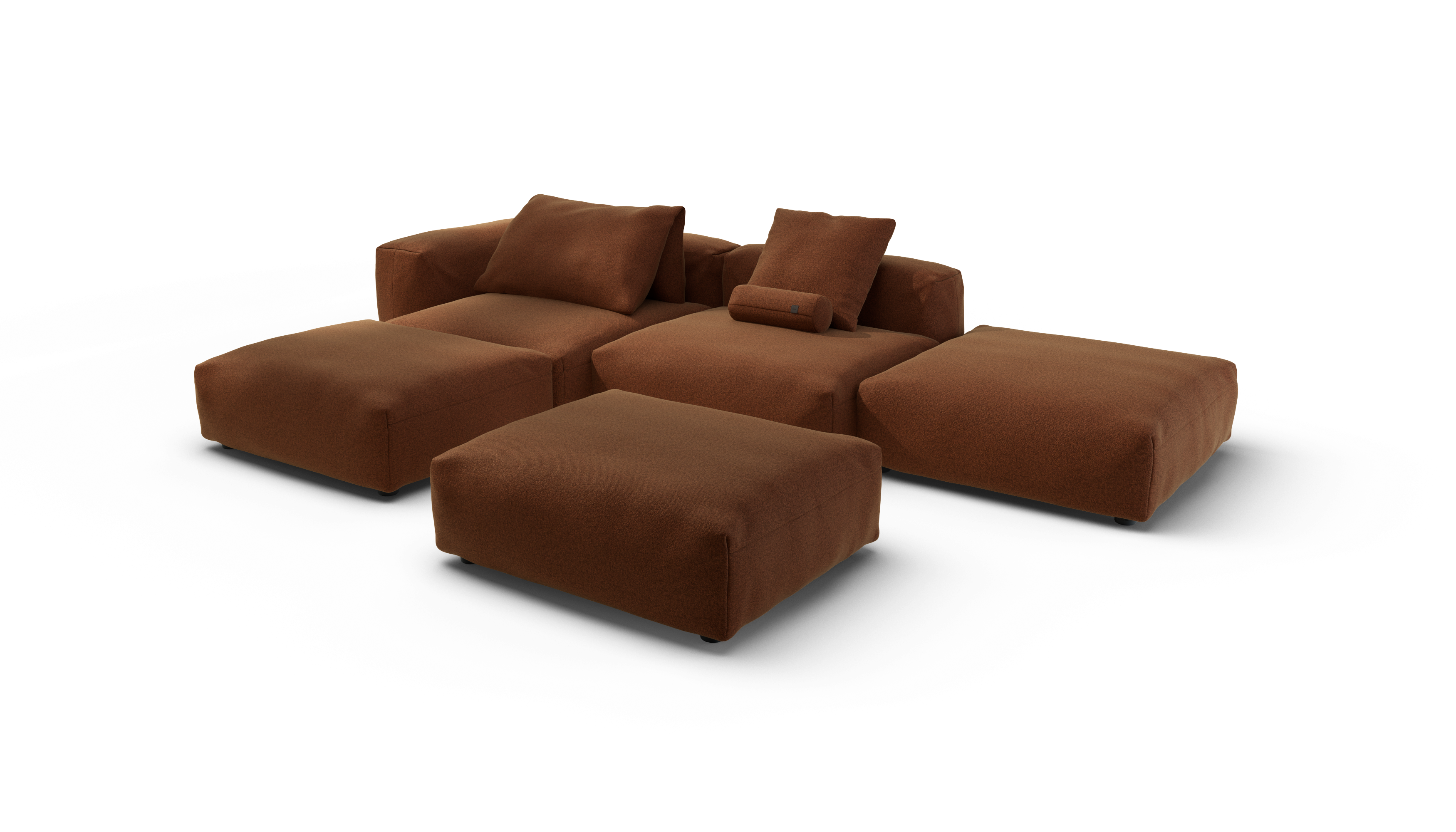vetsak Sofa Set 09 The Island divano Pebble Sundried isola