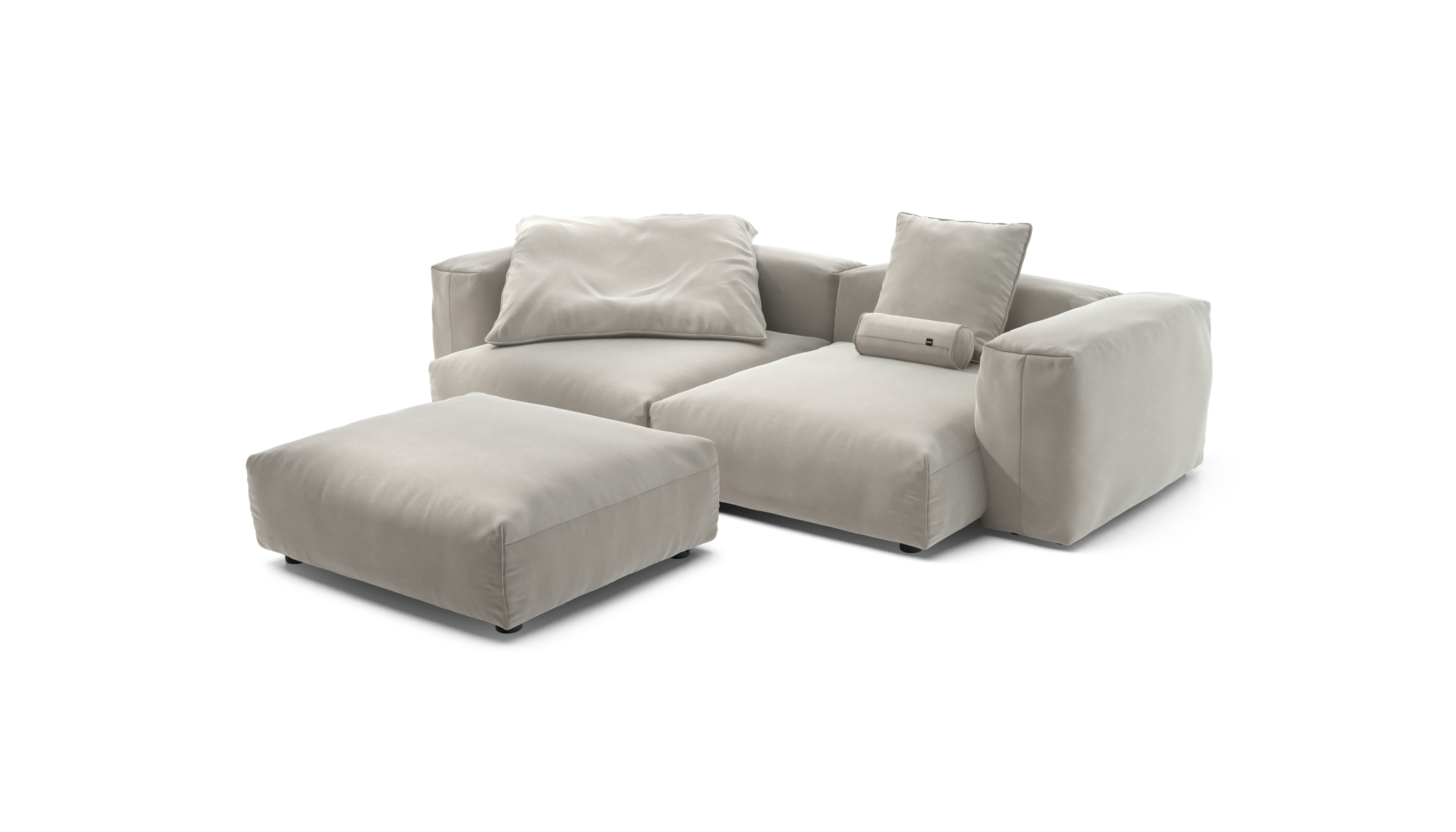vetsak Sofa Set 03 divano componibile clay 272x220 4 posti