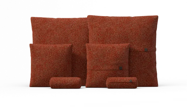 vetsak Pillow Set 3 set 3 cuscini Nub Sienna