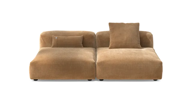 vetsak Sofa Set 01 Large divano cammello cord velour