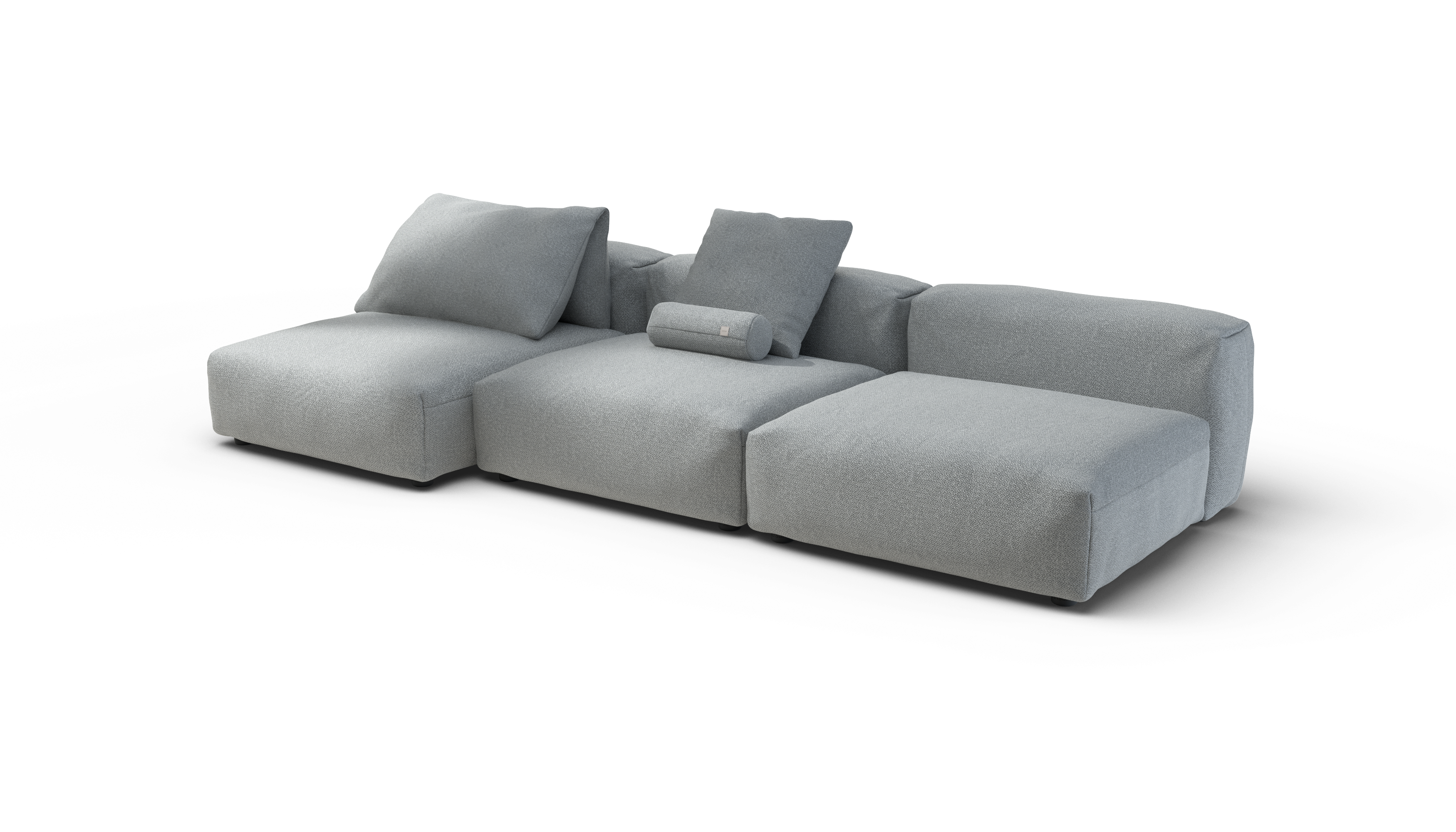 vetsak Sofa Set 04 Ridge divano da esterno limestone