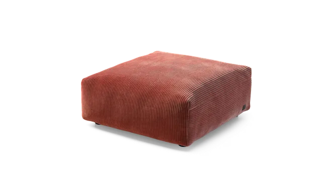 vetsak Cover Sofa Seat Medium fodera Cord Velour Brick 84x84