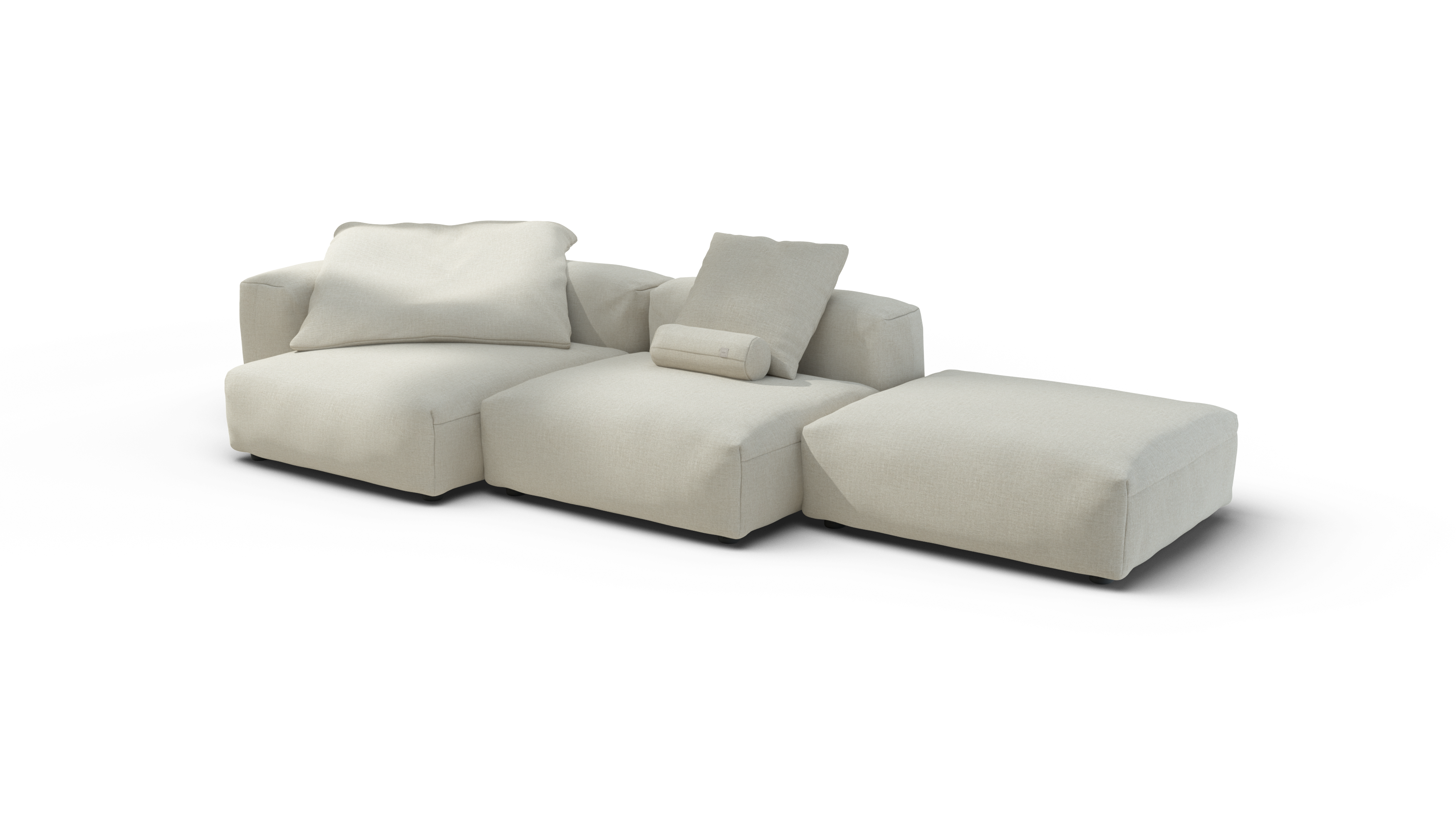 vetsak Sofa Set 04 divano Breeze ecru 5 posti