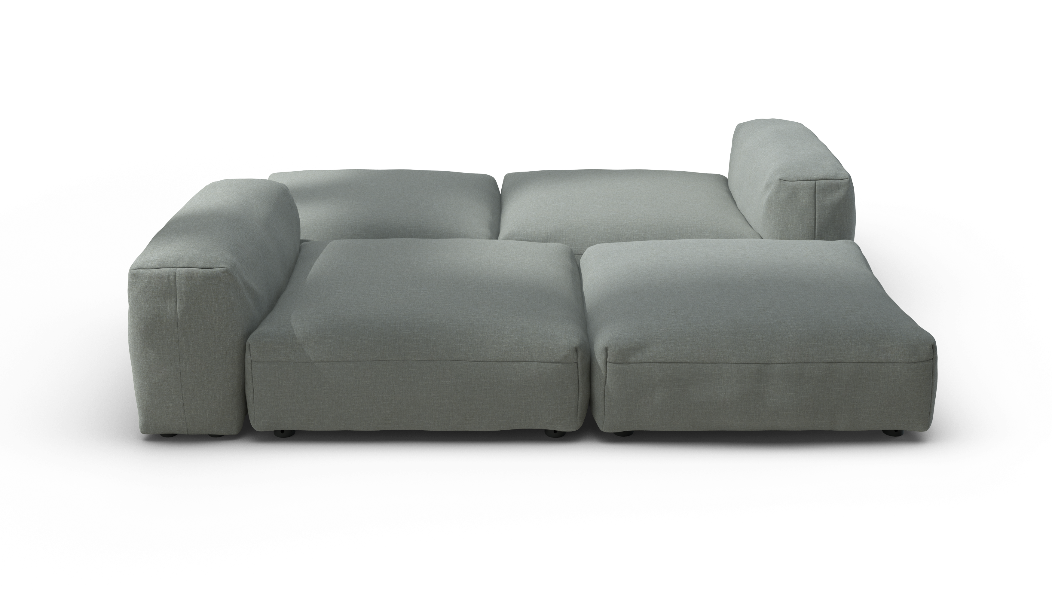 Vetsak Set 08 Daybed Breeze divano isola 6 posti salvia