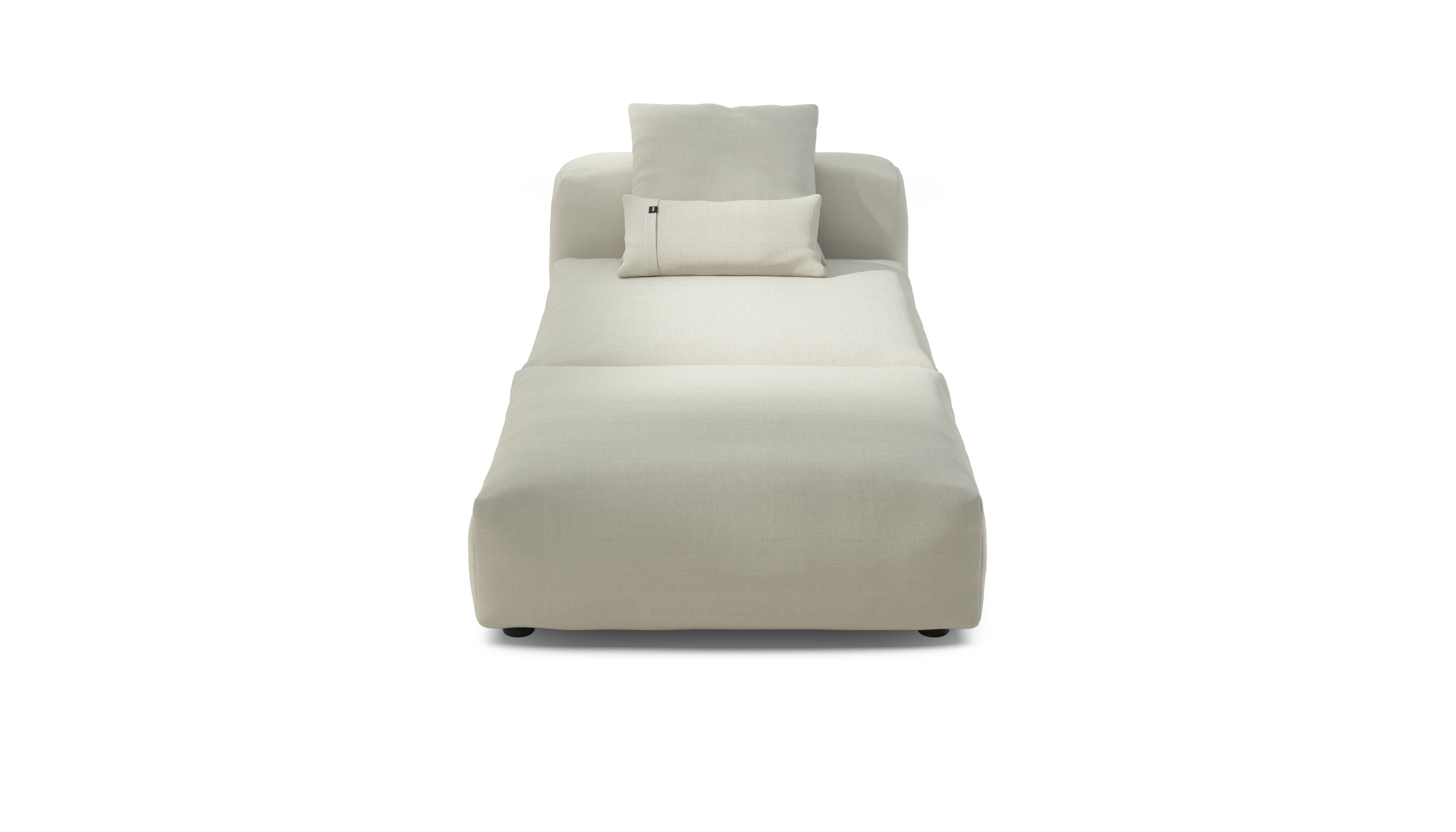 vetsak Set 07 Sun Lounger divano 2 posti crema