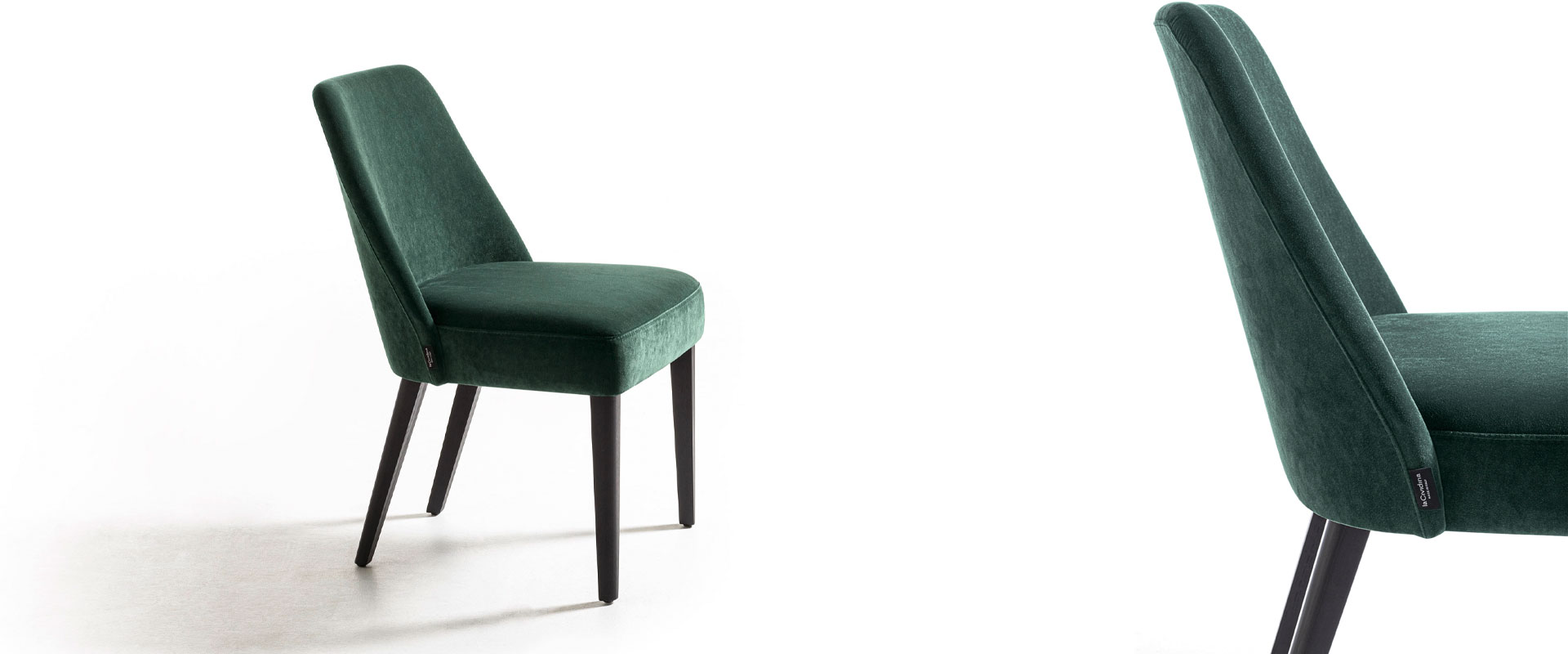 La Cividina Velour sedia per soggiorno