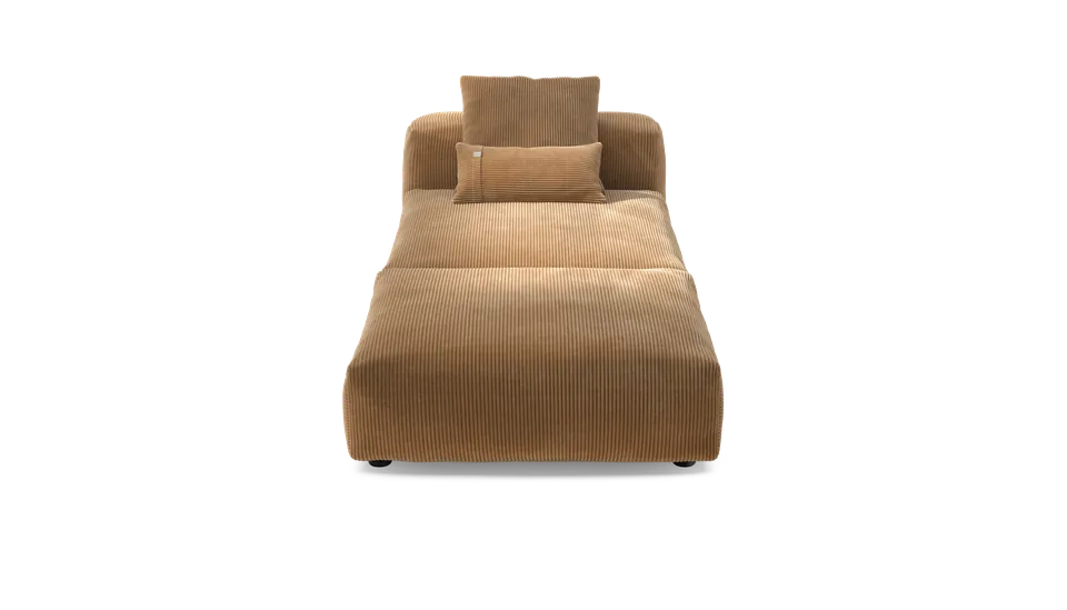 vetsak Sofa Set 07 Sun Lounger divano camel 105x220