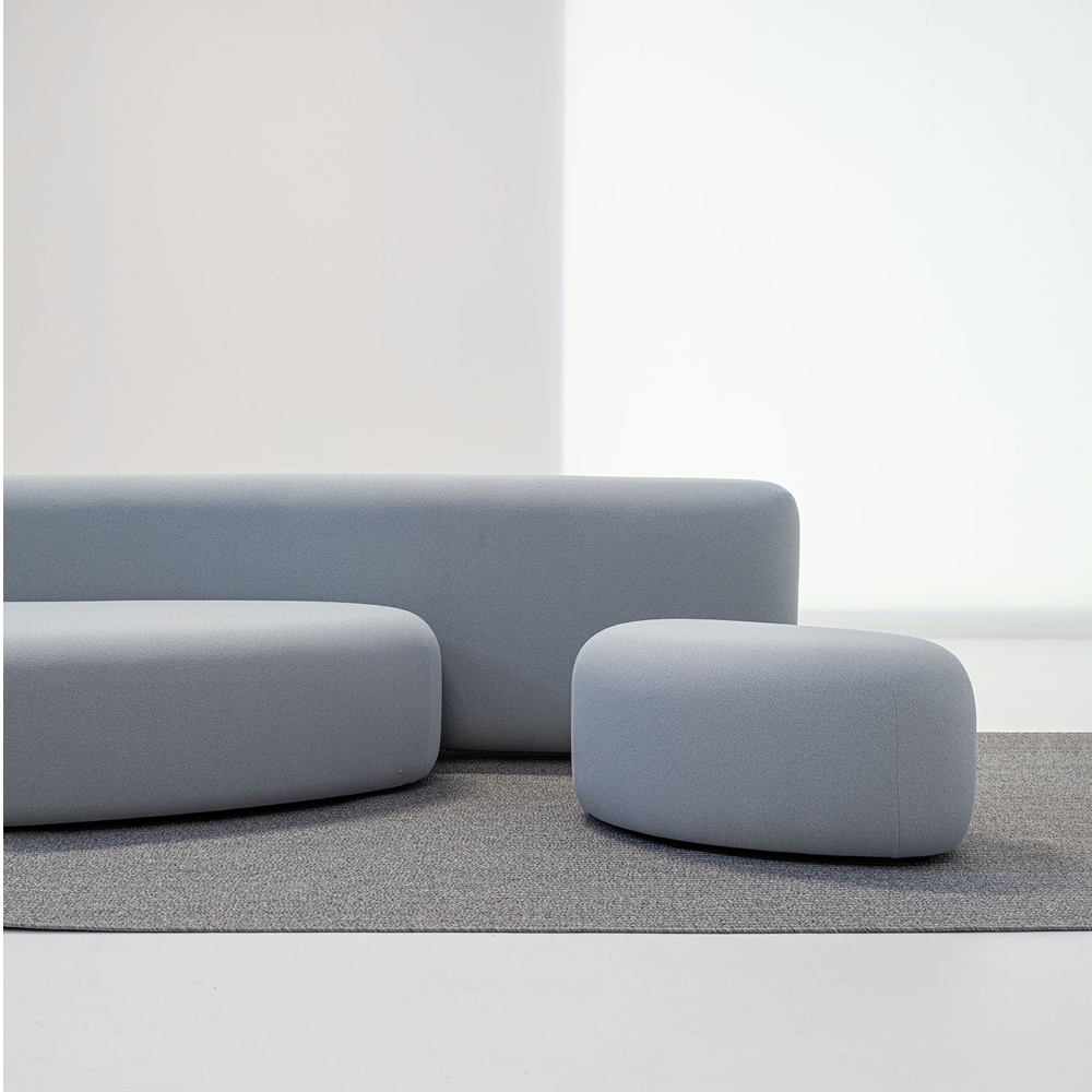 La Cividina Lisse pouf soggiorno
