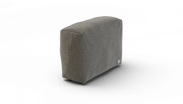 vetsak Sofa Side Medium modulo divano pebble platinum