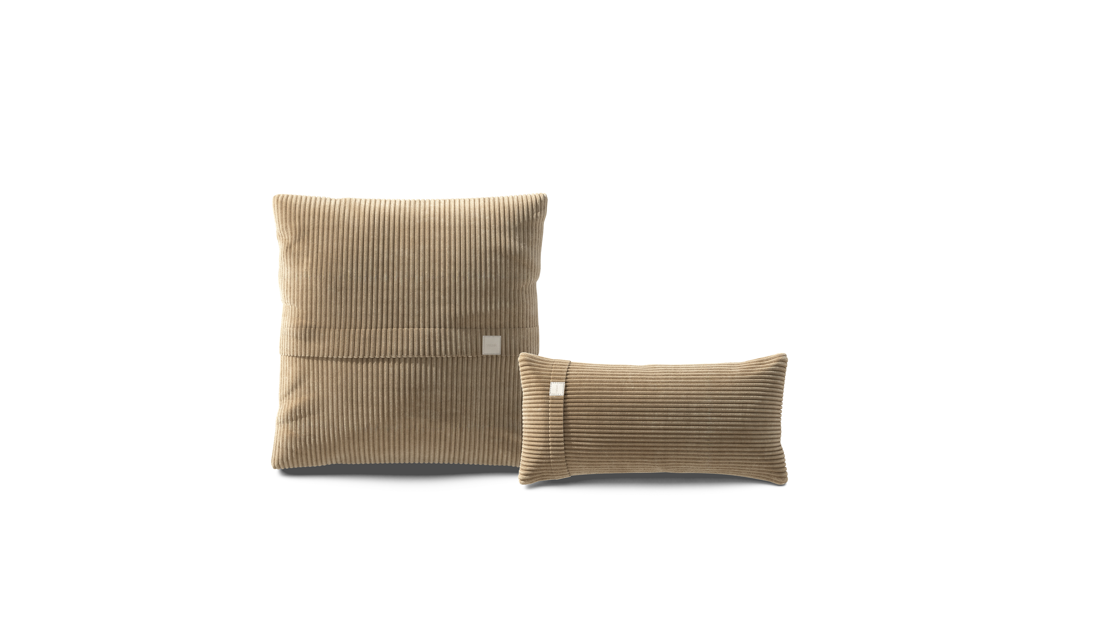 vetsak Pillow Set 1 set cuscini velluto sabbia