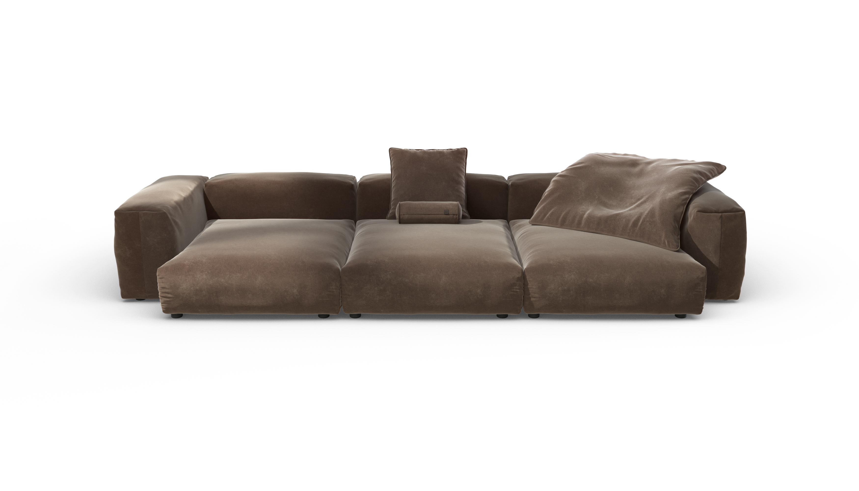 vetsak Sofa Set 05 divano modulare 5 posti espresso