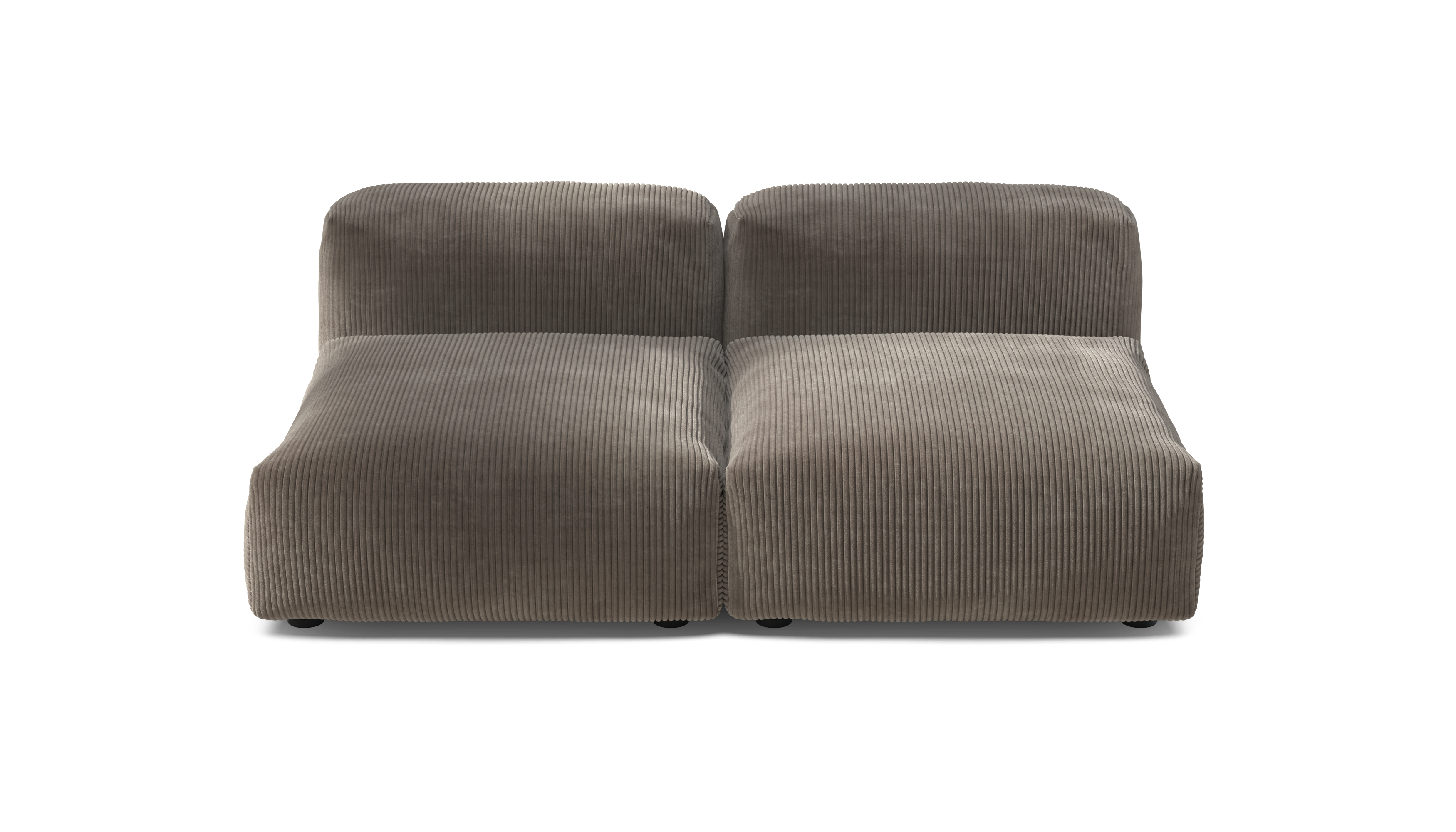 vetsak Sofa Set 01 Medium divano 2,5 posti mocha velluto
