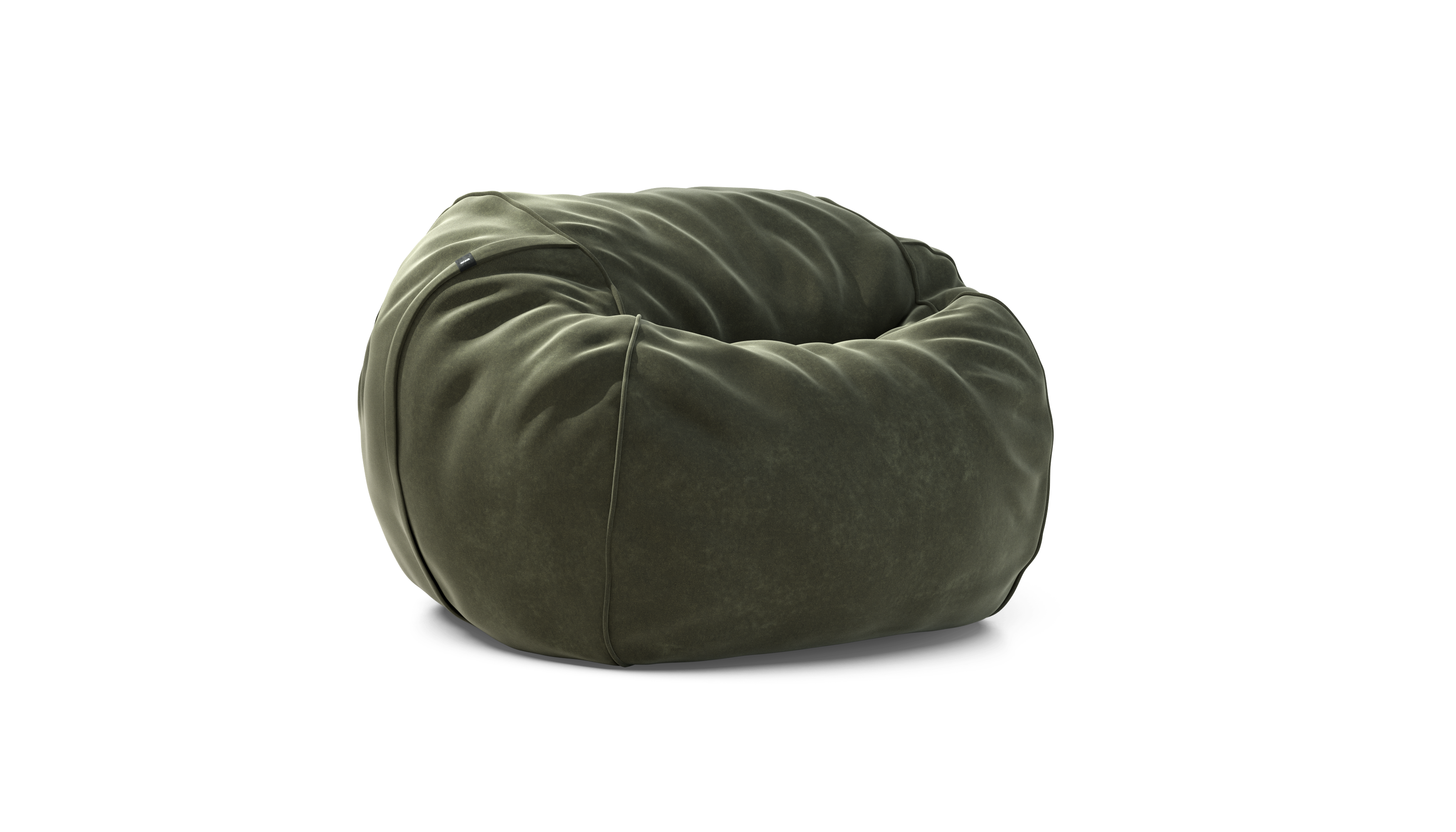 vetsak Cover Medium Suave fodera pouf pine