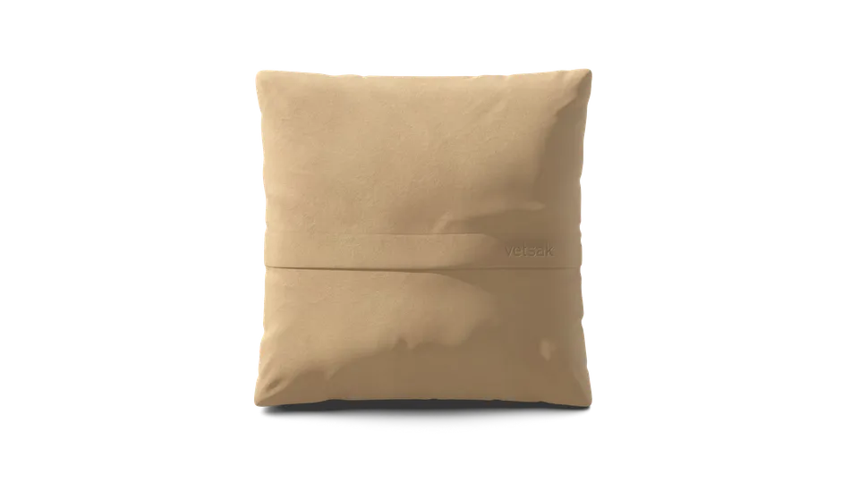 vetsak Big Pillow cuscino grande pelle beige