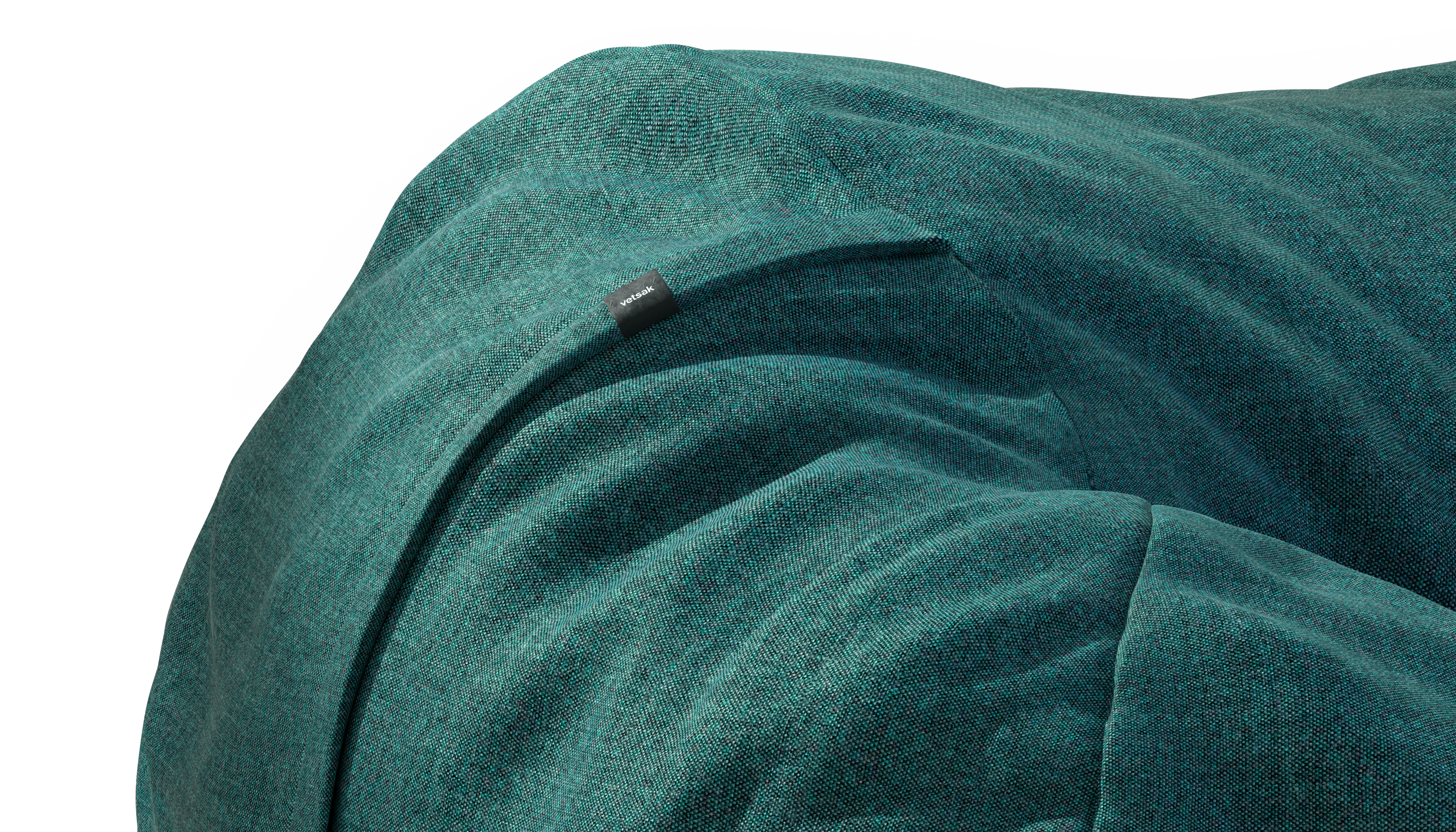 Vetsak Beanbag Large pouf piqué cedar da esterno
