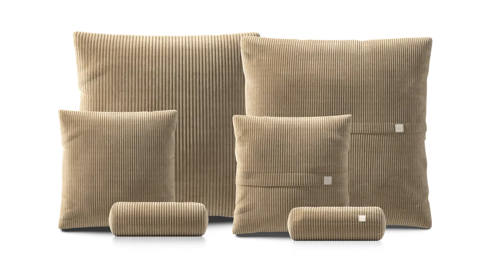 vetsak Pillow Set 3 set cuscini sabbia velluto