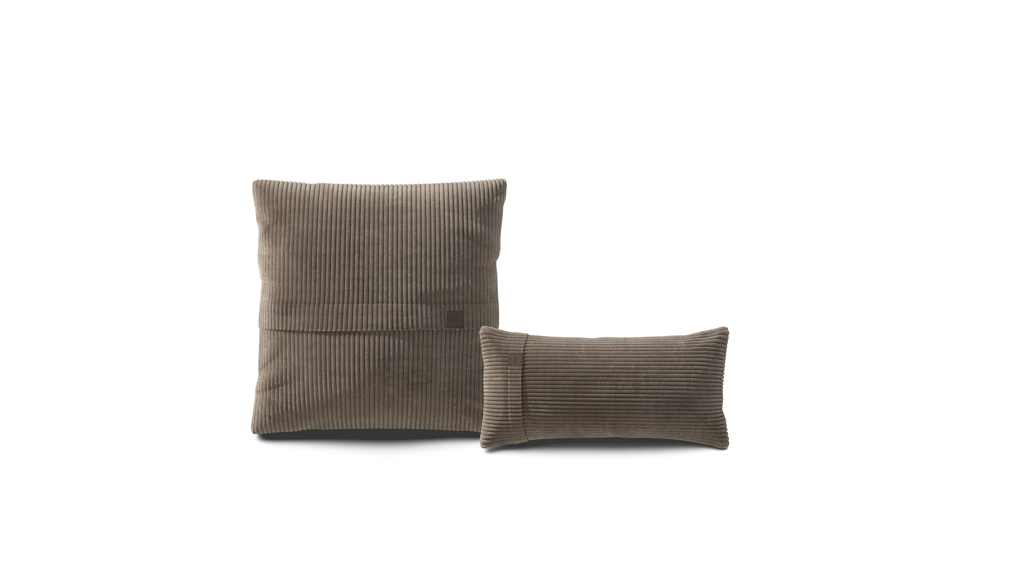 vetsak Pillow Set 1 set cuscini mocha in velluto a coste
