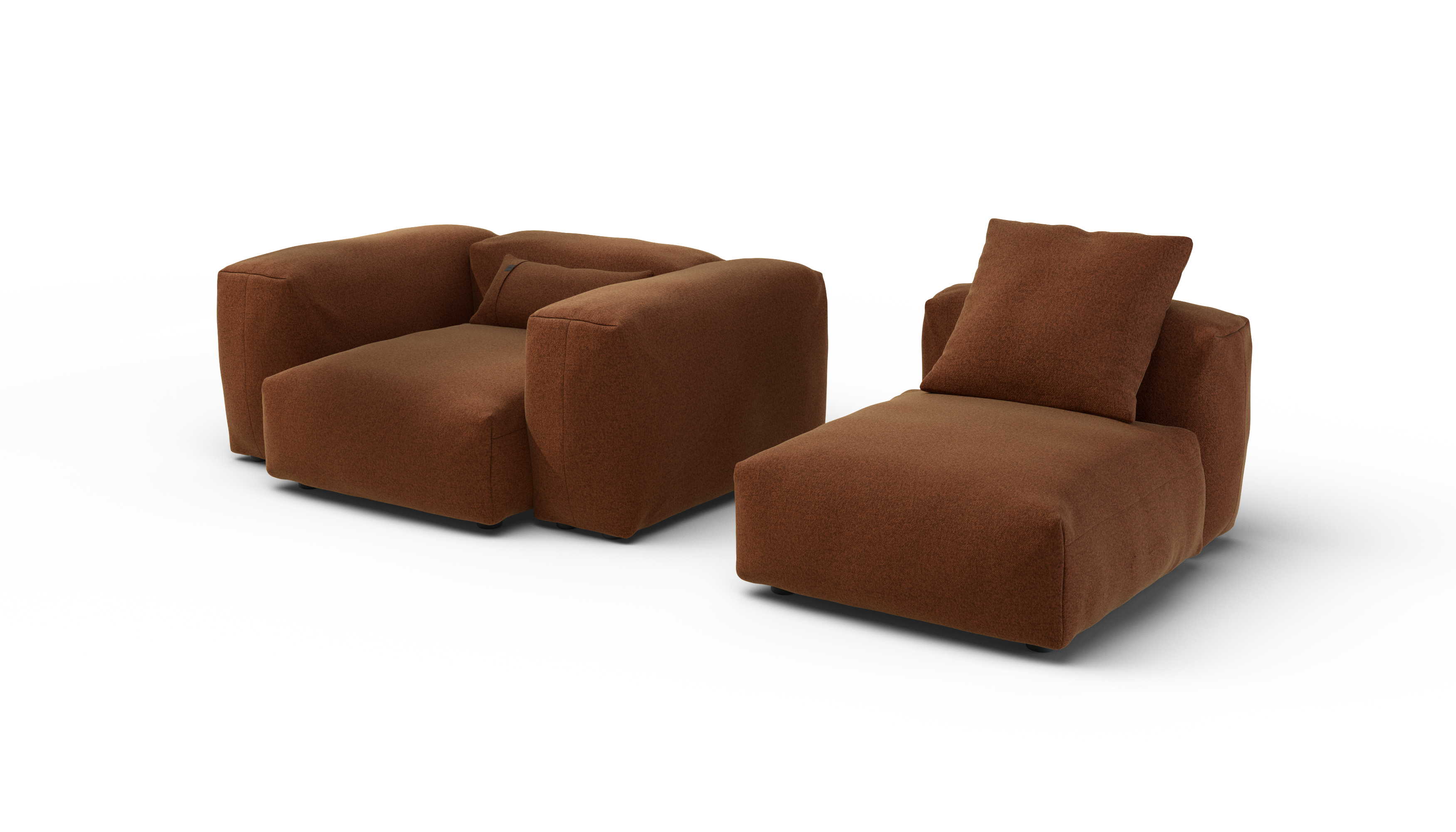 vetsak Sofa Set 02 Medium divano Pebble sundried 230x115