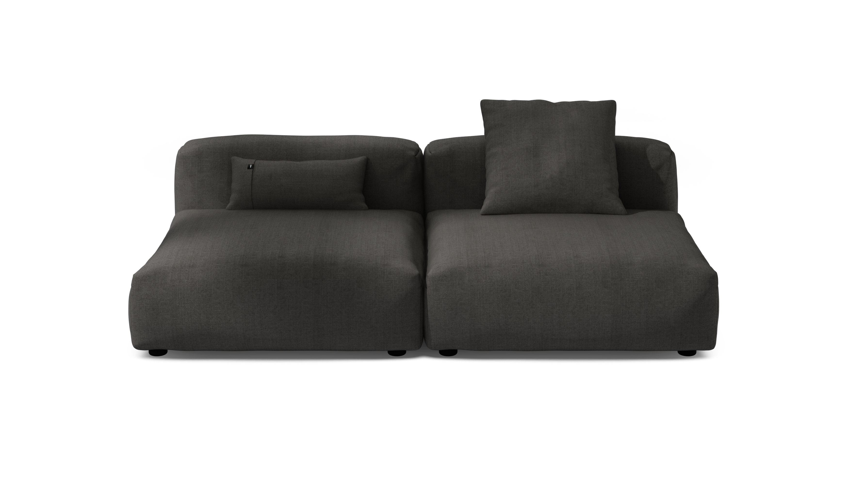 Vetsak Sofa Set 01 Large divano modulare grigio scuro