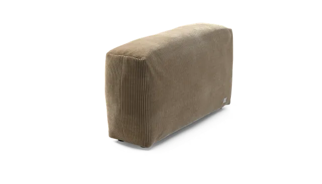 vetsak Sofa Side Large modulo divano Cord Velour sabbia modulare