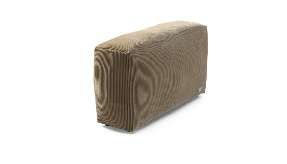 vetsak Sofa Side Large modulo divano Cord Velour sabbia modulare