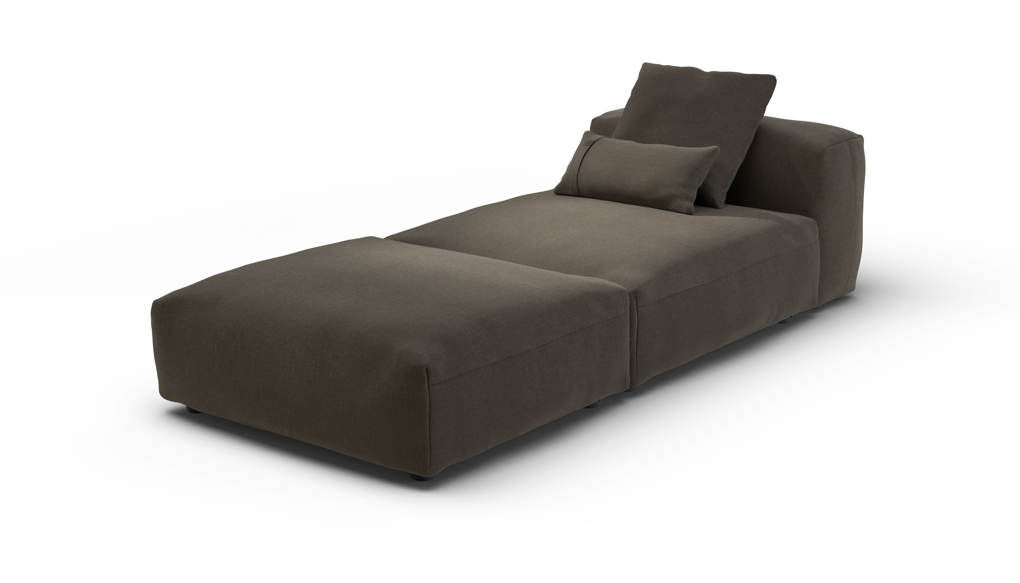 vetsak Sofa Set 07 Sun Lounger divano modulare 2 posti Breeze marrone