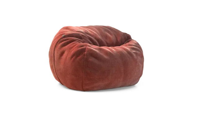 vetsak Beanbag Medium pouf mattone cord velluto