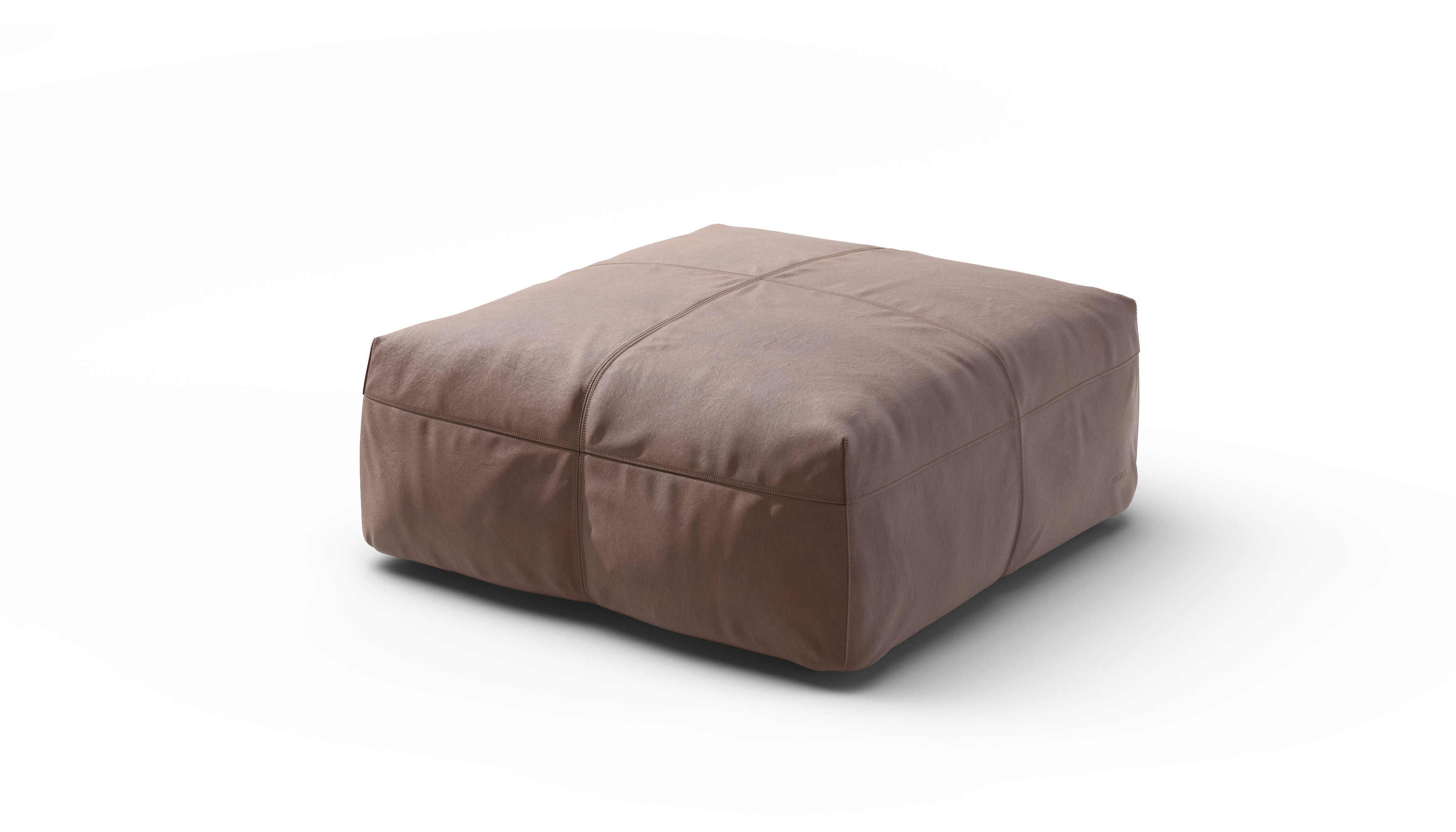vetsak Sofa Seat Medium fodera pelle stone 84x84