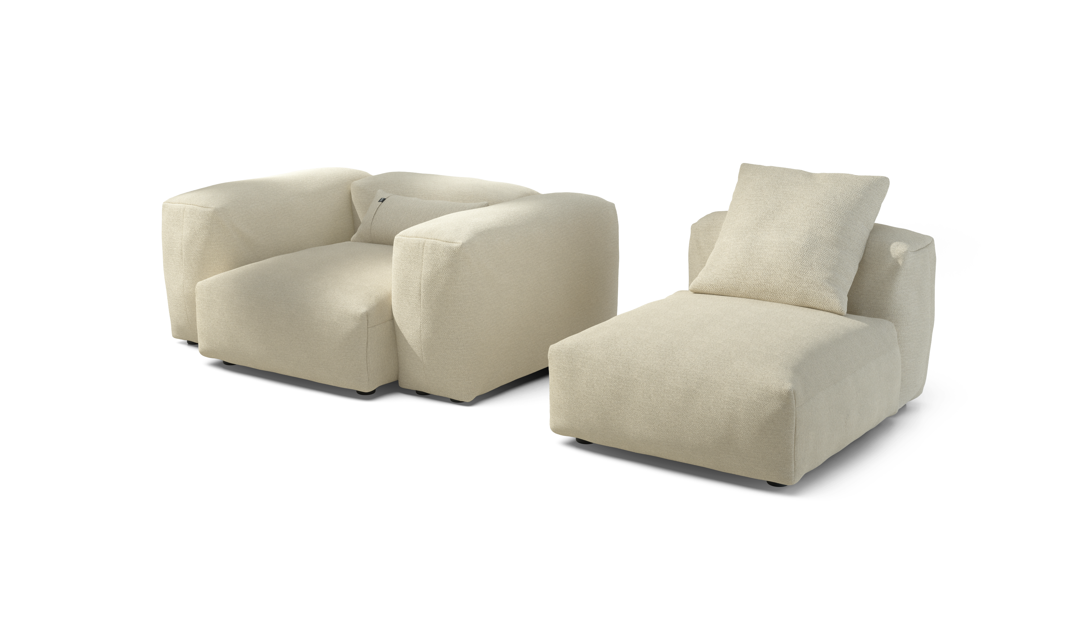vetsak Sofa Set 02 Medium divano 2,5 posti Loop Loop Duna