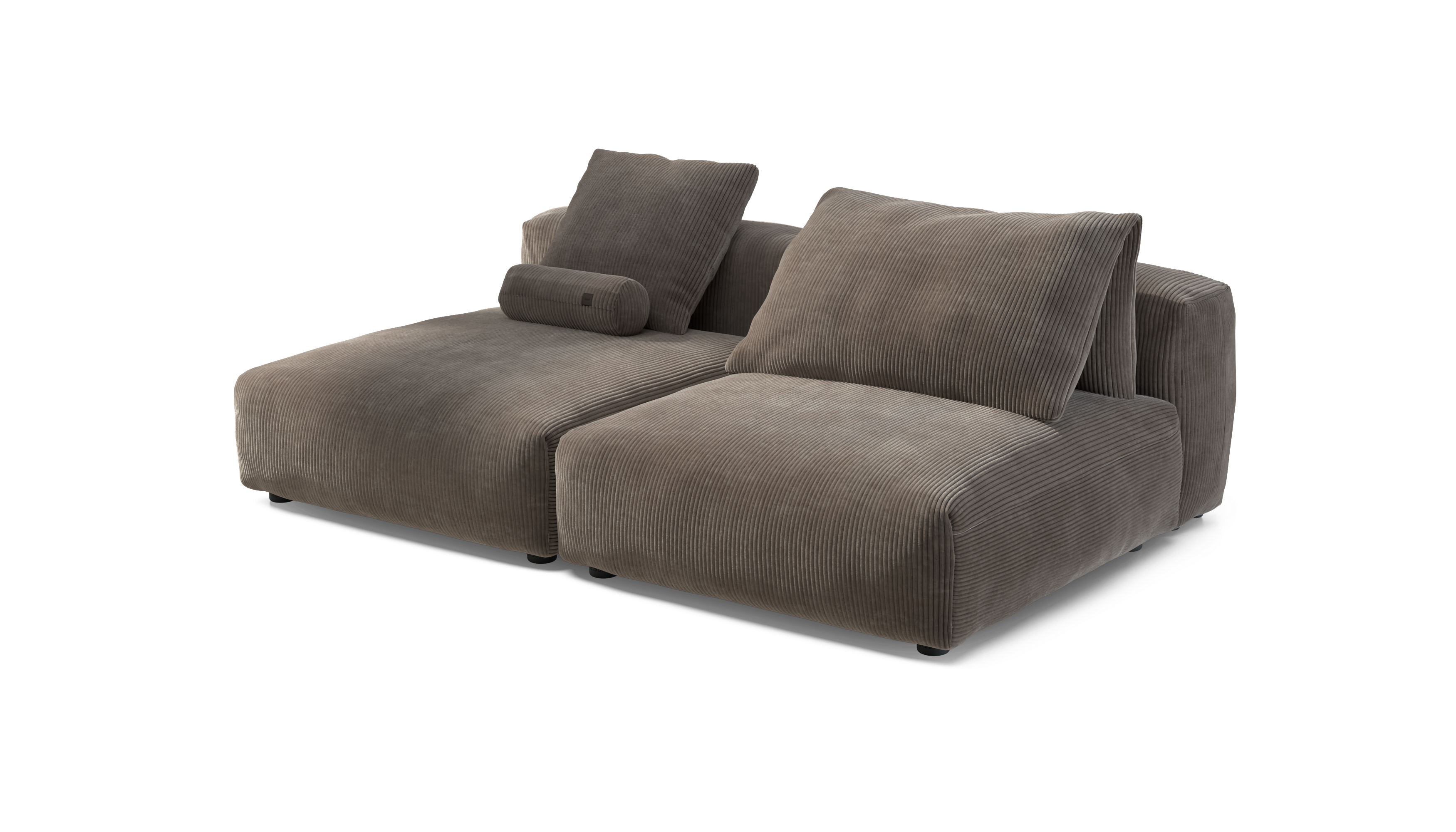 vetsak Sofa Set 01 XL divano moka 210x136 velluto
