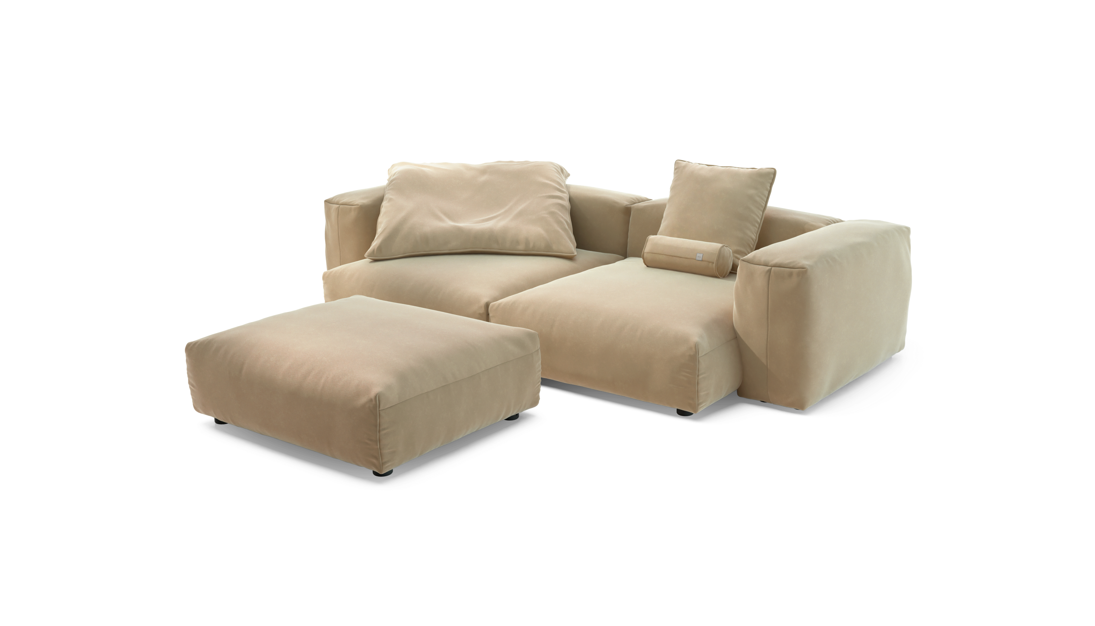vetsak Set 03 divano angolare Creme Suave 272x220
