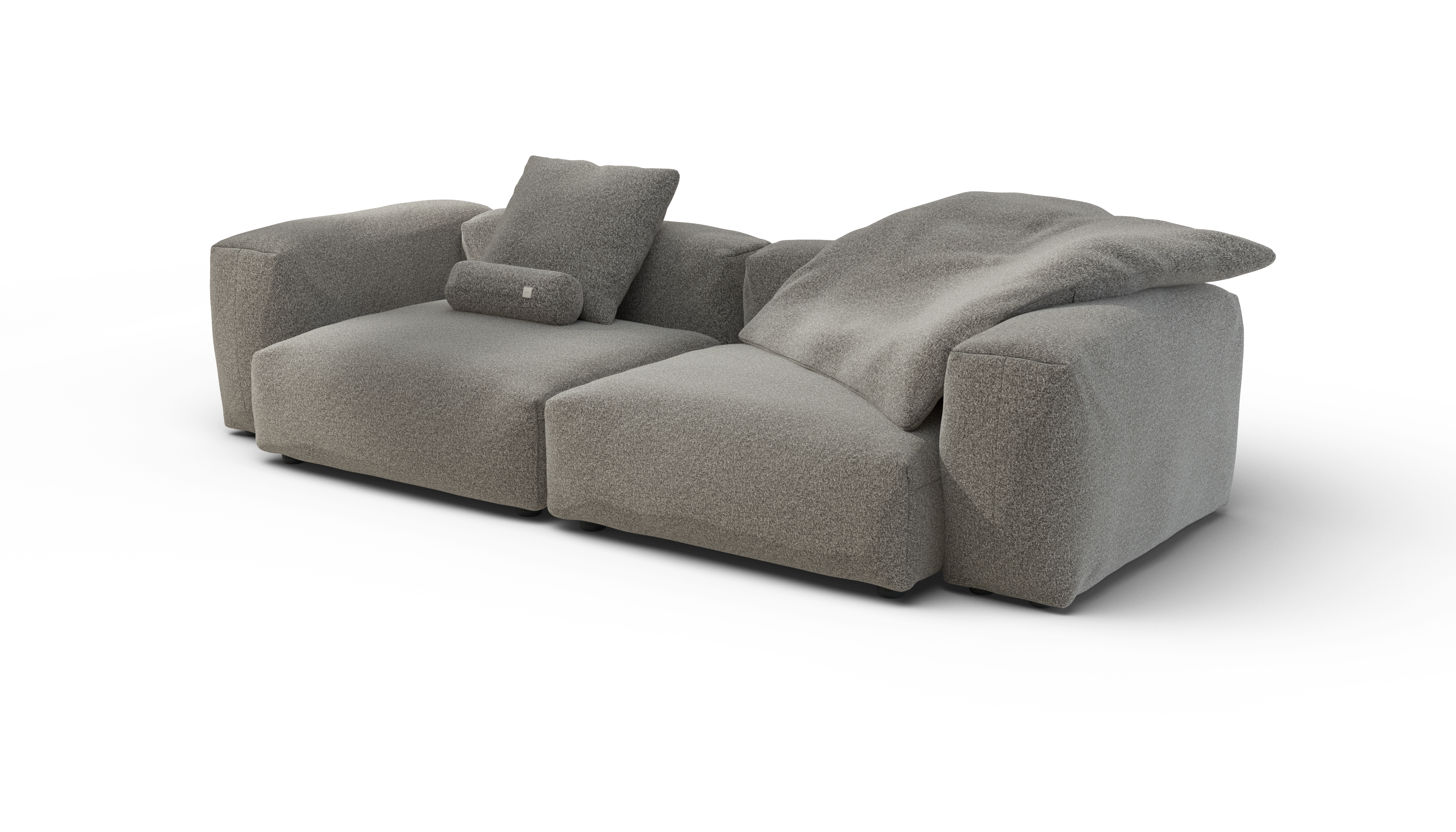 vetsak Sofa Set 02 Large divano modulare platinum 272x115