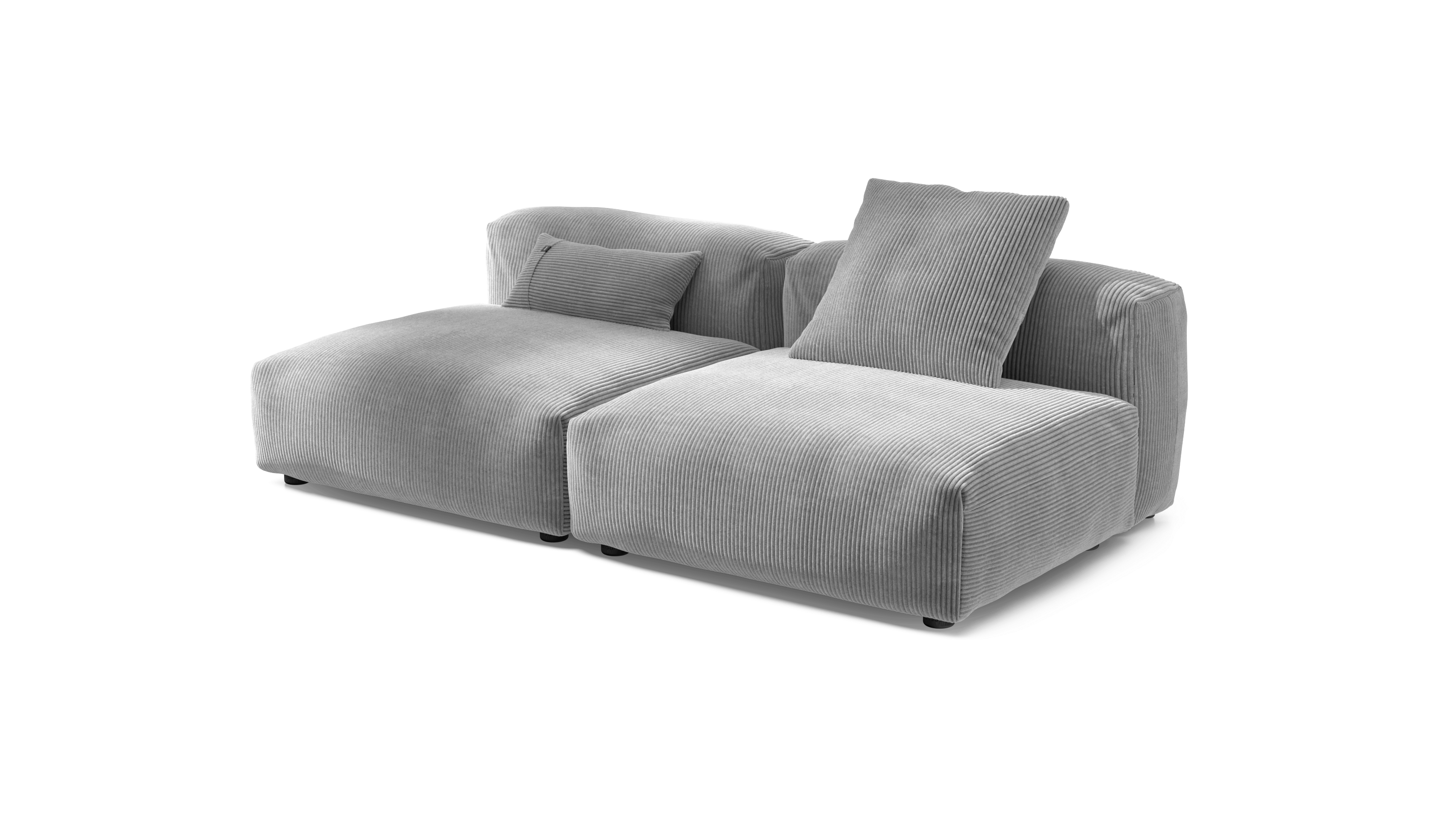 vetsak Sofa Set 01 Large divano grigio chiaro 210x115