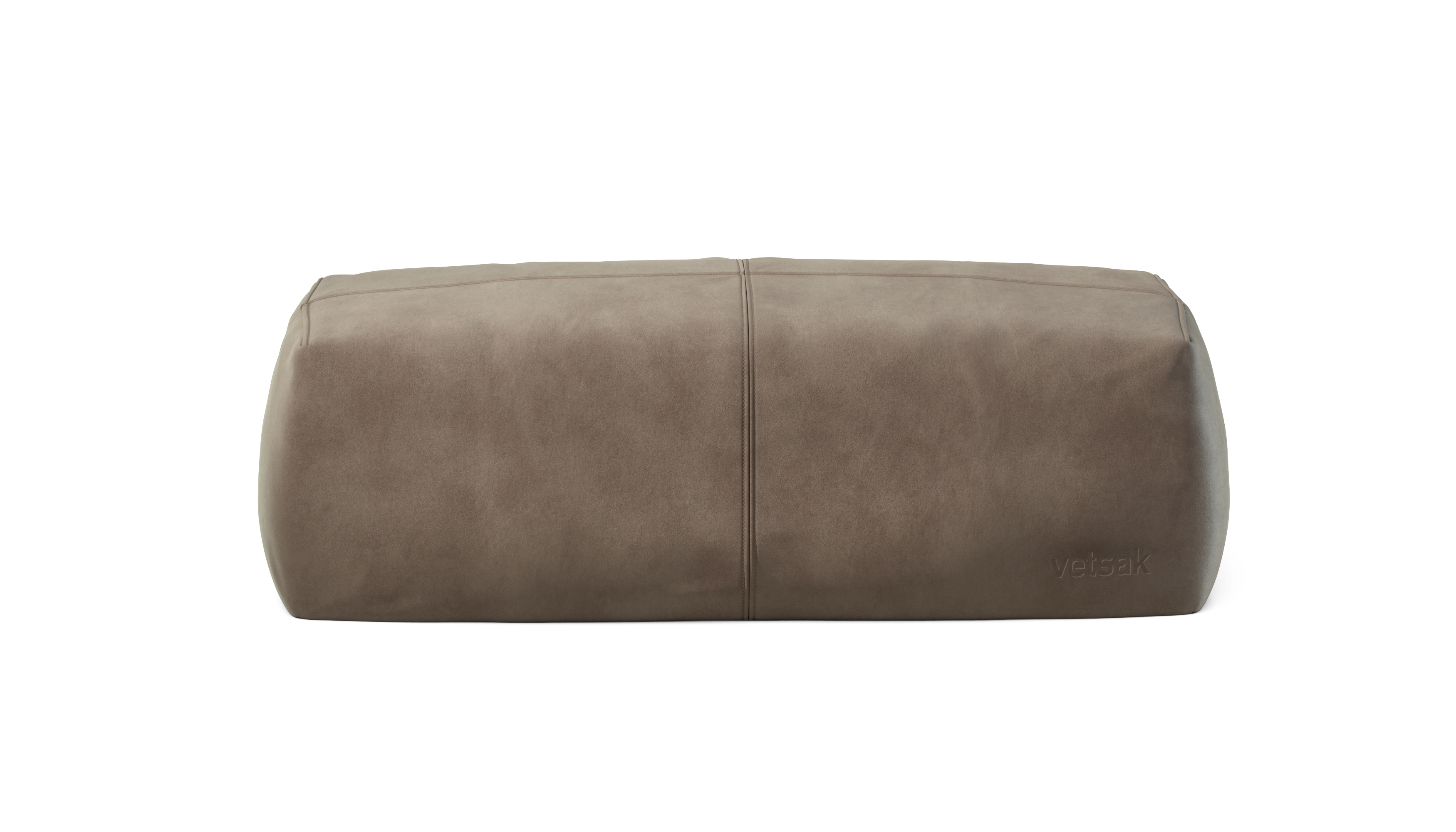 vetsak Lounge Pillow cuscino Cacao in pelle