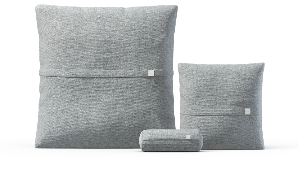 vetsak Pillow Set 2 set cuscini Ridge Limestone da esterno