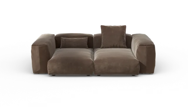 vetsak Sofa Set 02 M divano modulare Suave espresso 230x115