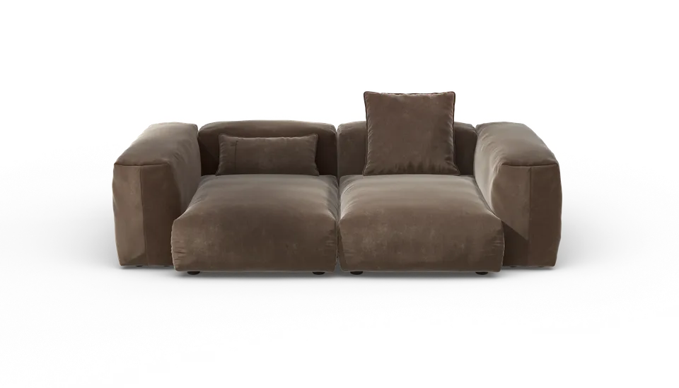 vetsak Sofa Set 02 M divano modulare Suave espresso 230x115