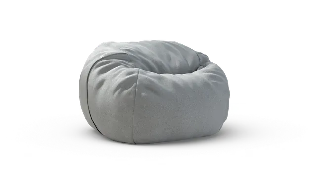 vetsak Beanbag Medium pouf Limestone in Ridge da esterno