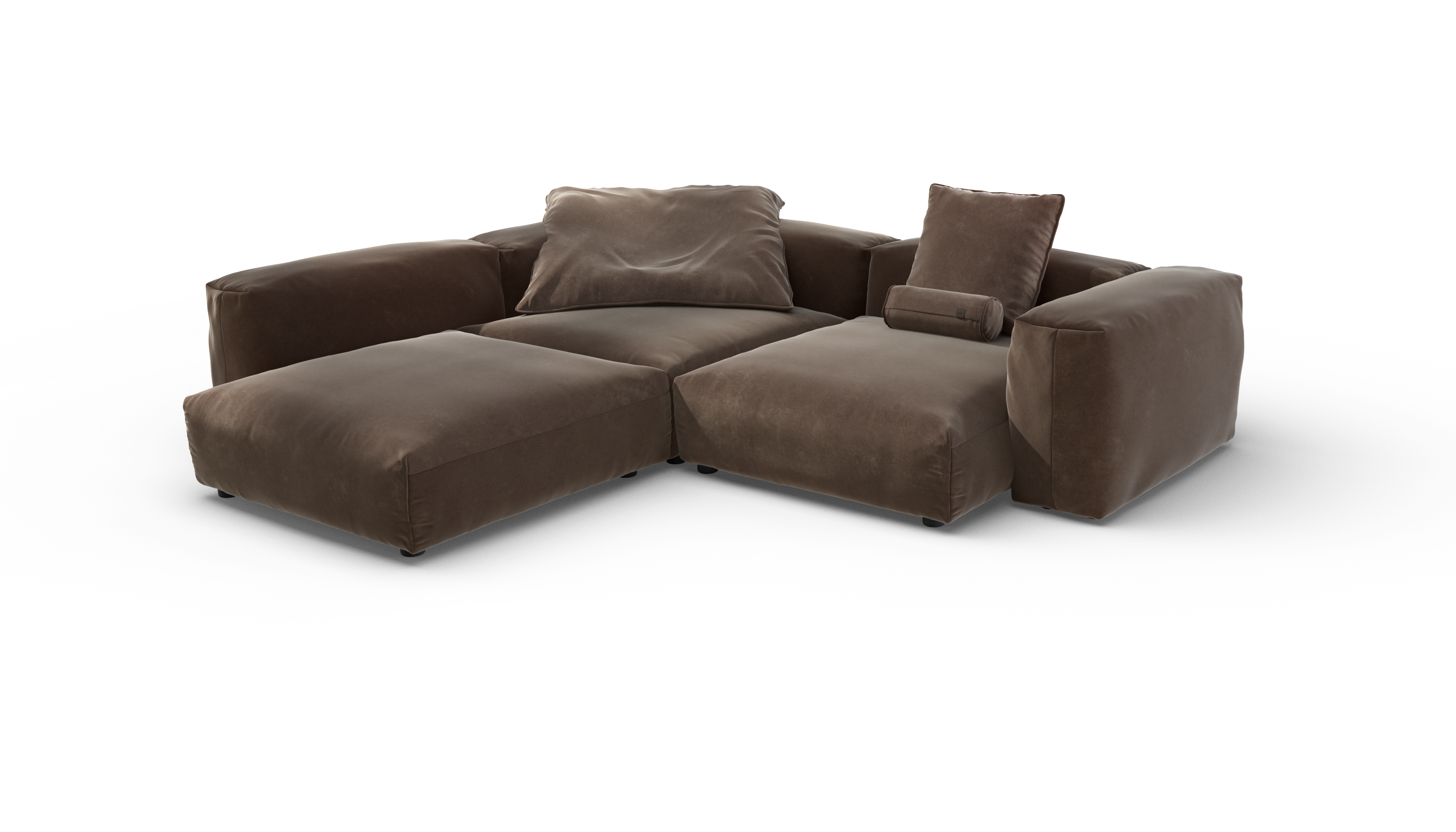 vetsak Sofa Set 05 divano modulare 5 posti espresso