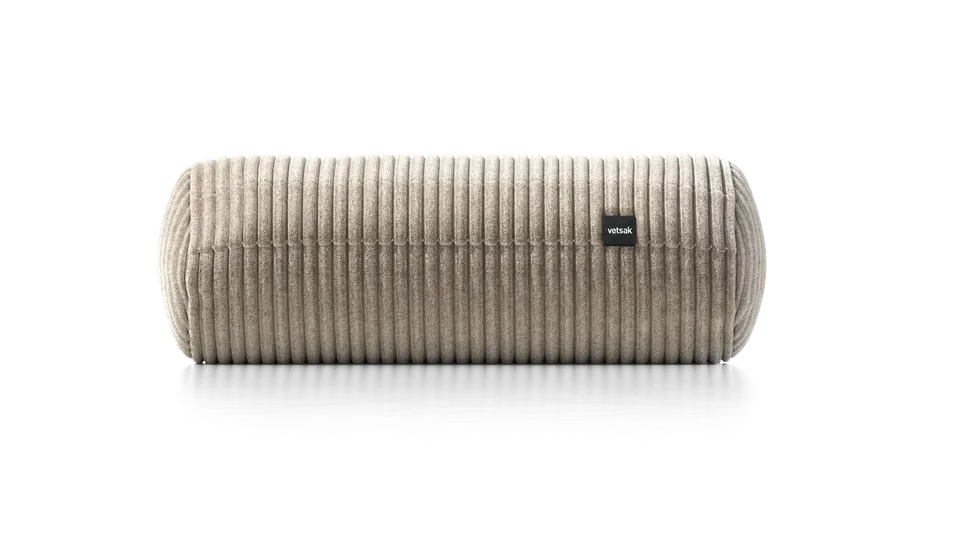 vetsak Noodle cuscino bracciolo platinum velluto